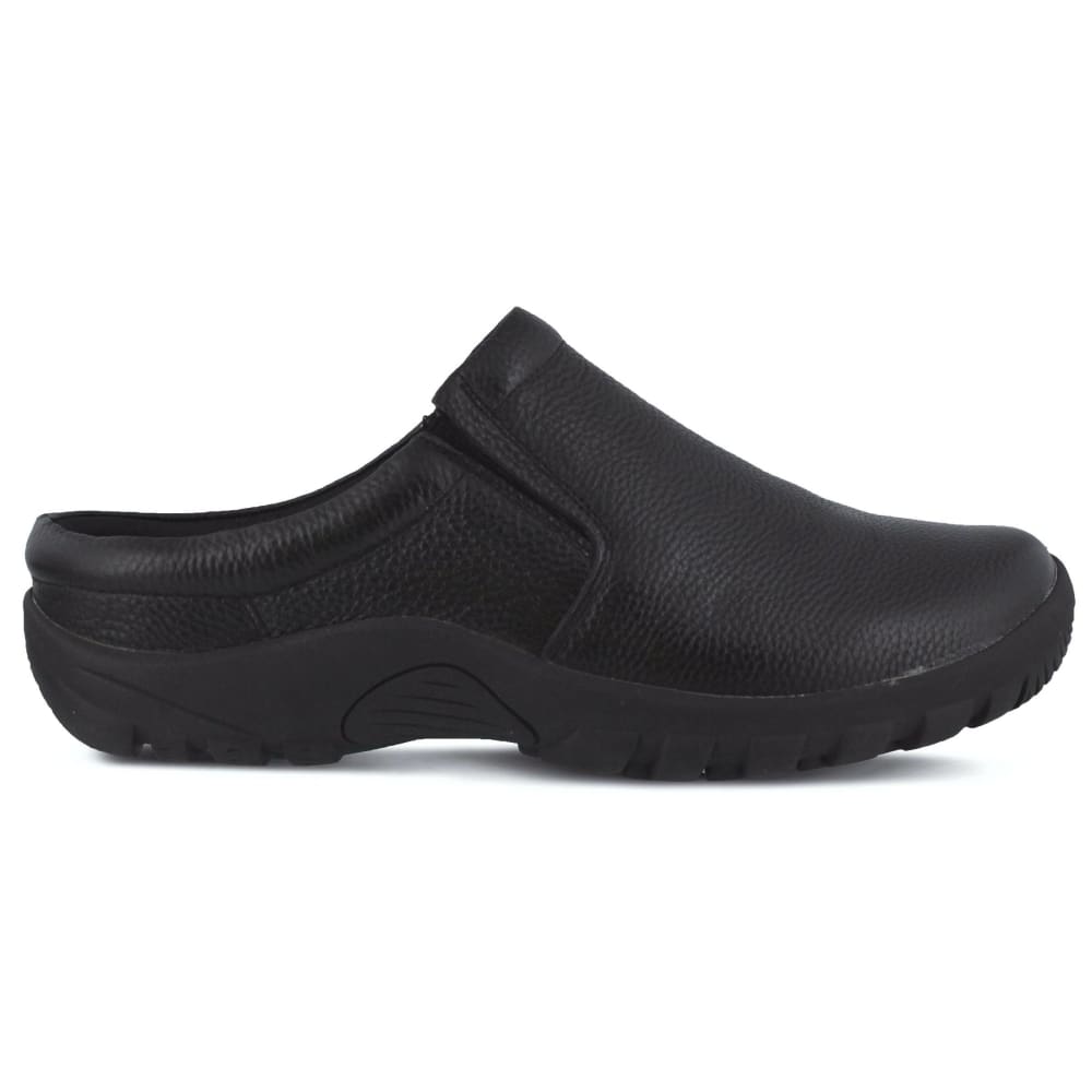 Blaine Black Leather Slip-On Shoes for Men by Spring Step - Don't Panic Shoes