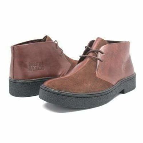British Walkers Menโs Leather Split Toe Chukka - Don't Panic Shoes