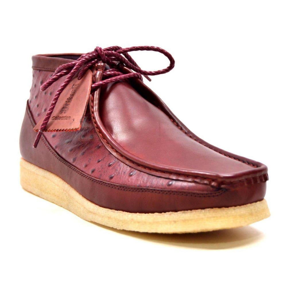 British Walkers New Castle Menβs Yellow Leather Chukka Boot