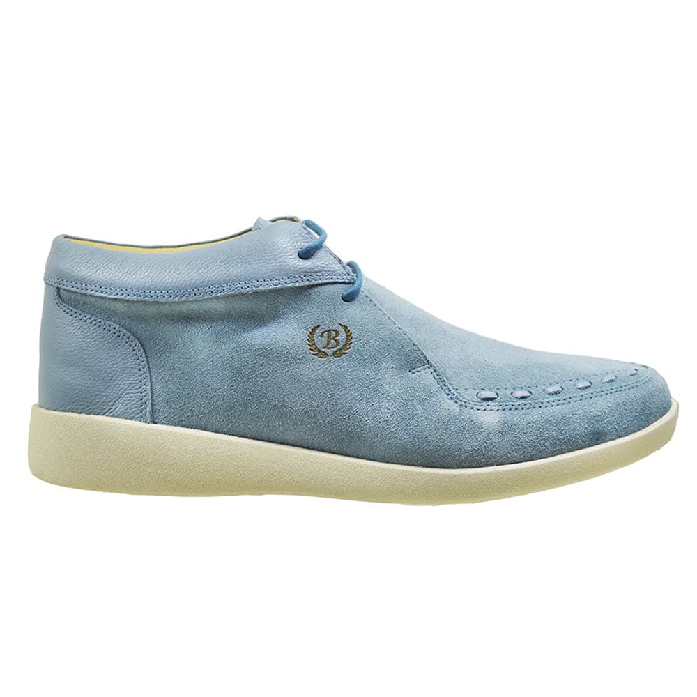 Buy Johnny Famous Soho Soft Yellow Nappa Leather High Tops | Bally Style Sneakers 2026