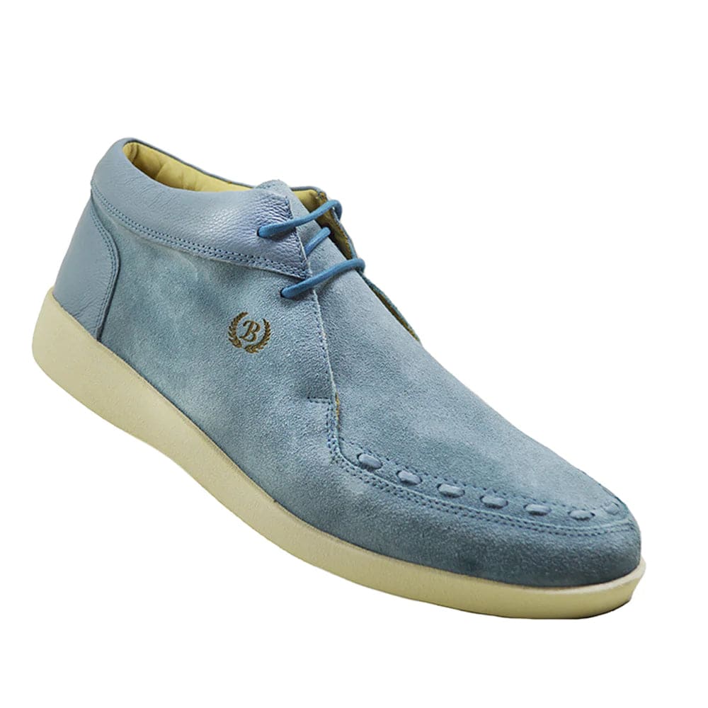 Johnny Famous Vintage Low-Top Sneakers in Powder Blue