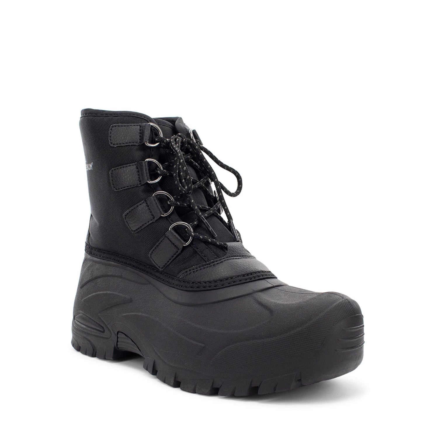 Menβs Black Snow Boots for Cold Winter Weather - Don't Panic Shoes