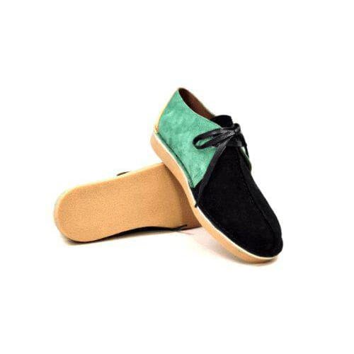 Menโs British Walkers Kingston in Green Yellow Jamaica - Don't Panic Shoes
