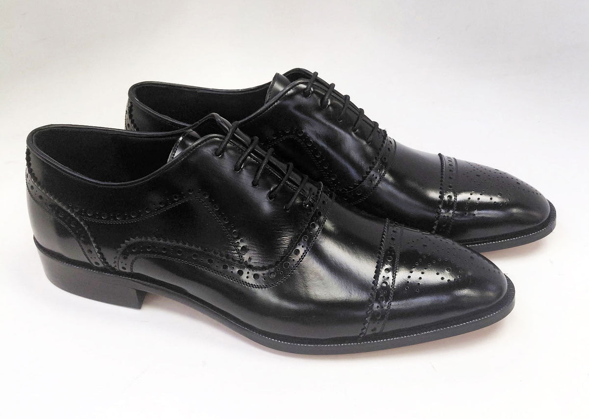 C&E Fashions C Collection Calfskin Oxford - Black – product view 4