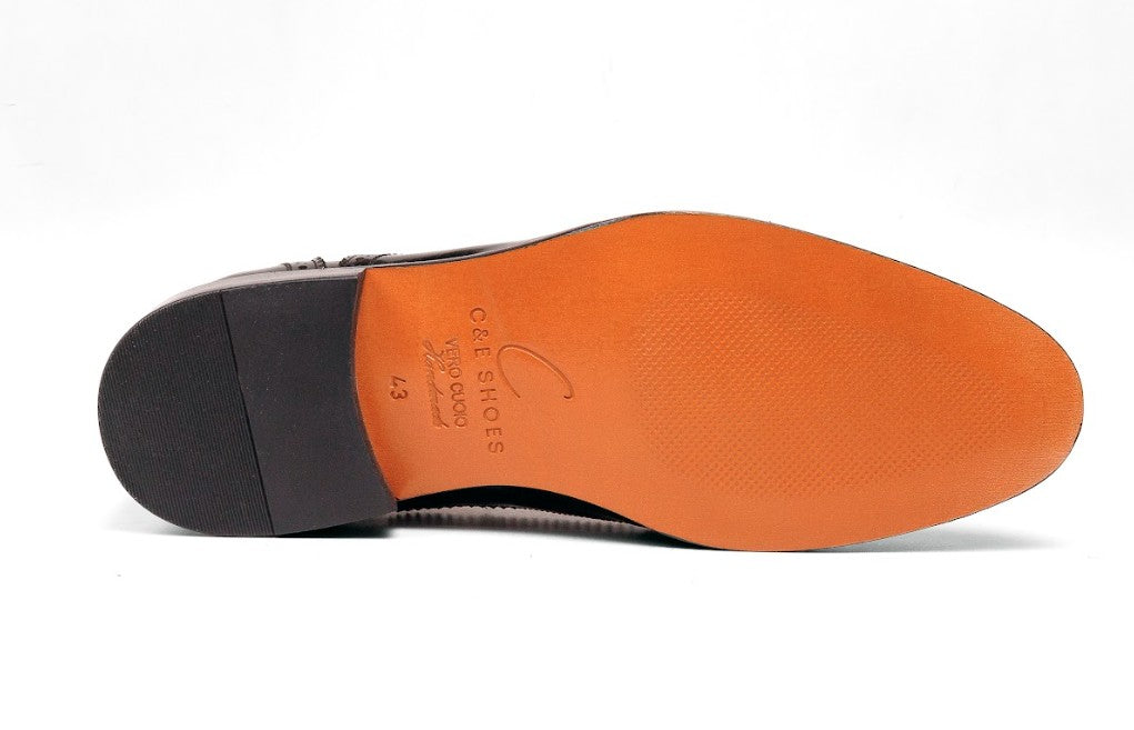 C&E Fashions C Collection Calfskin Oxford - Black – product view 5