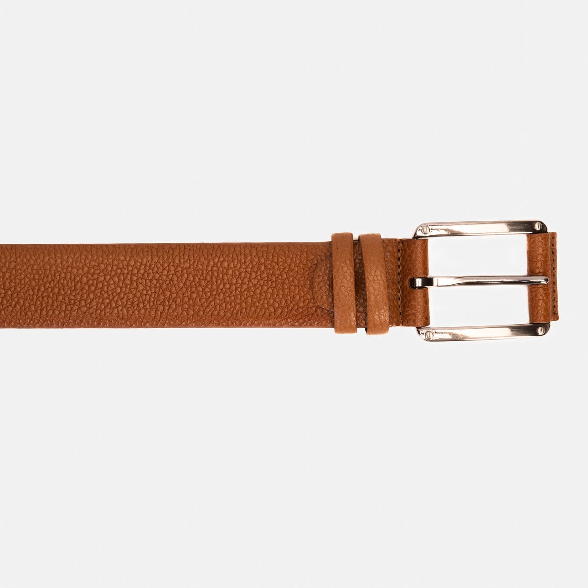 Vinci Leather The Draco Brown Calfskin Belt – product view 5