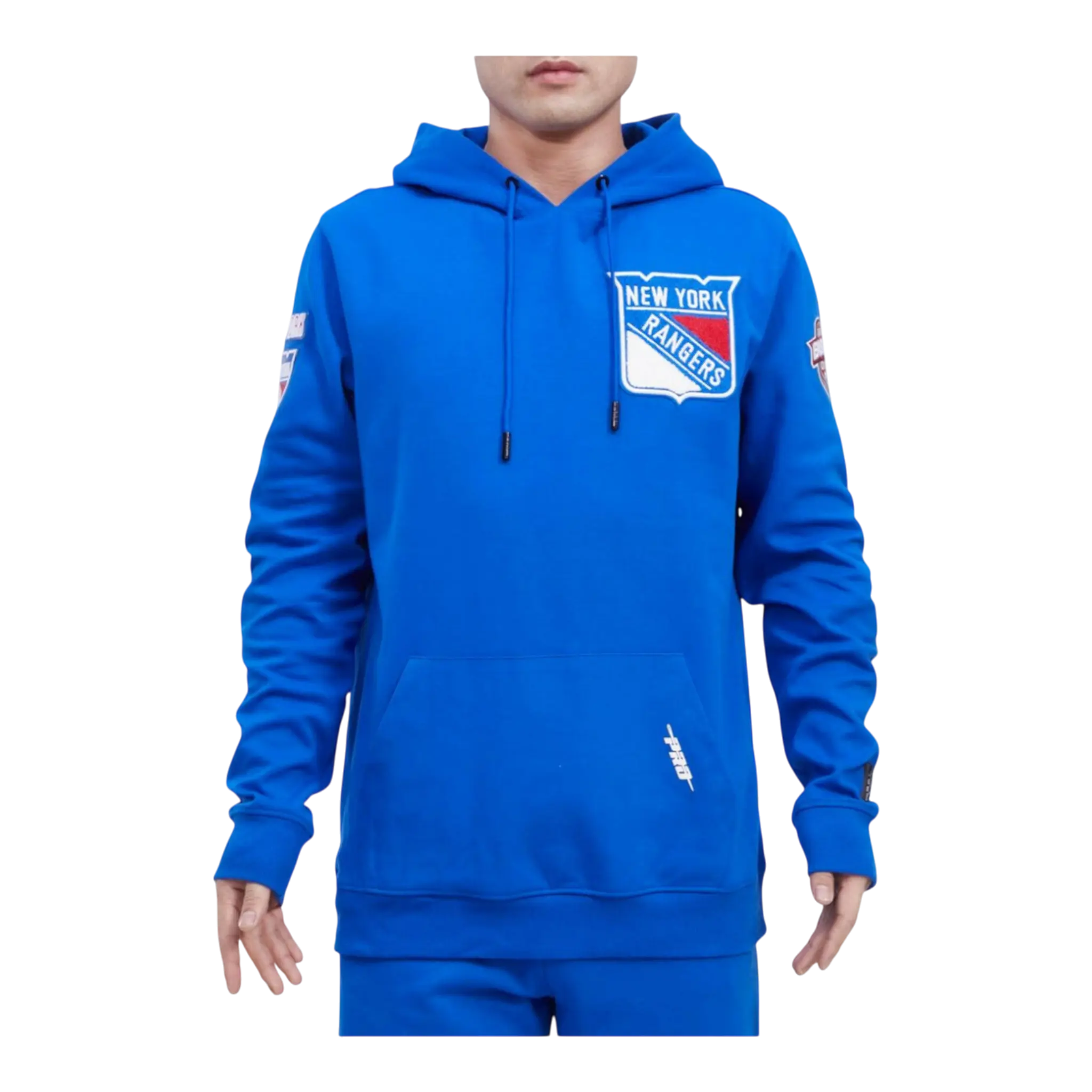 Pro Standard NHL New York Rangers Classic Pull-Over Men's Hoodie — Royal Blue