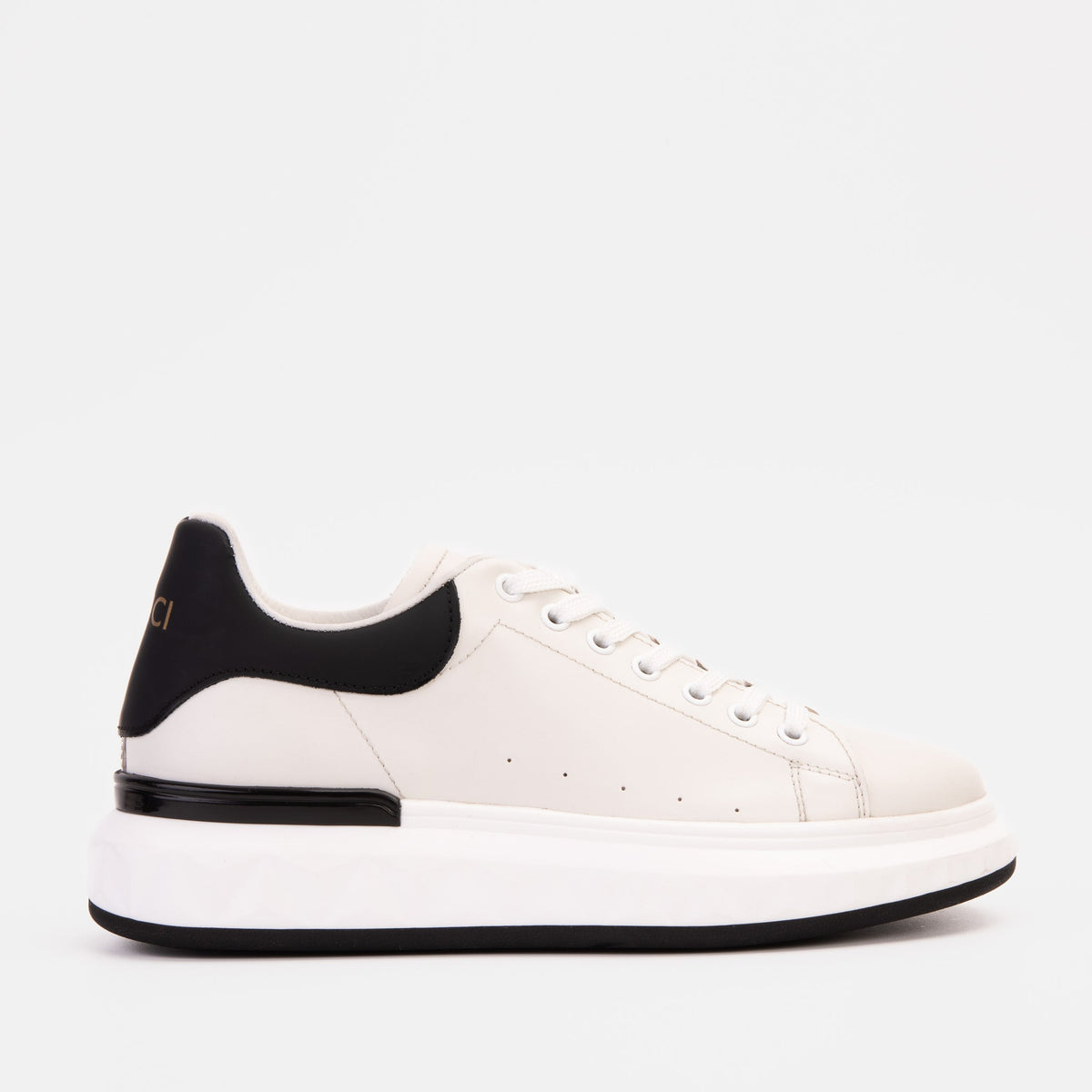 Vinci Leather The Linq White Leather Men Sneaker – product view 1