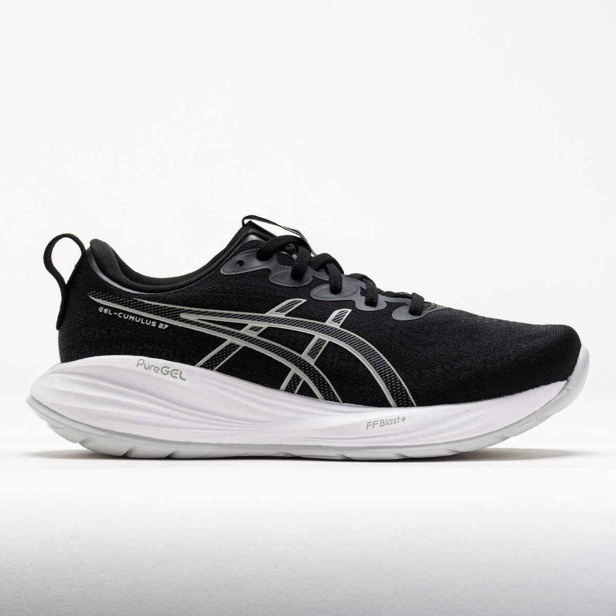 ASICS GEL-CUMULUS 27 Wide Mens Running Shoes — Black/Concrete
