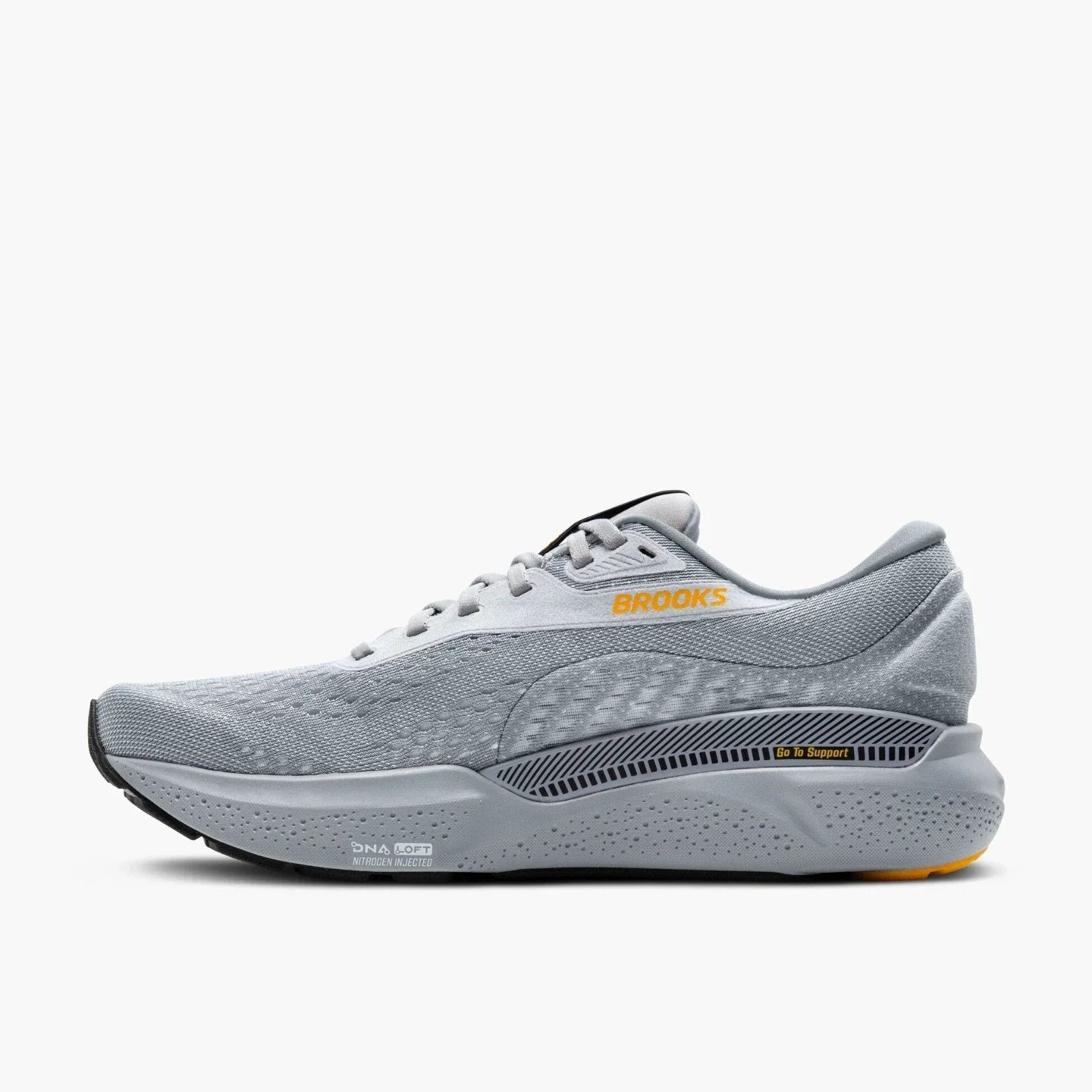 Brooks Adrenaline 24 Men's Sneakers — Alloy/White/Gold Running