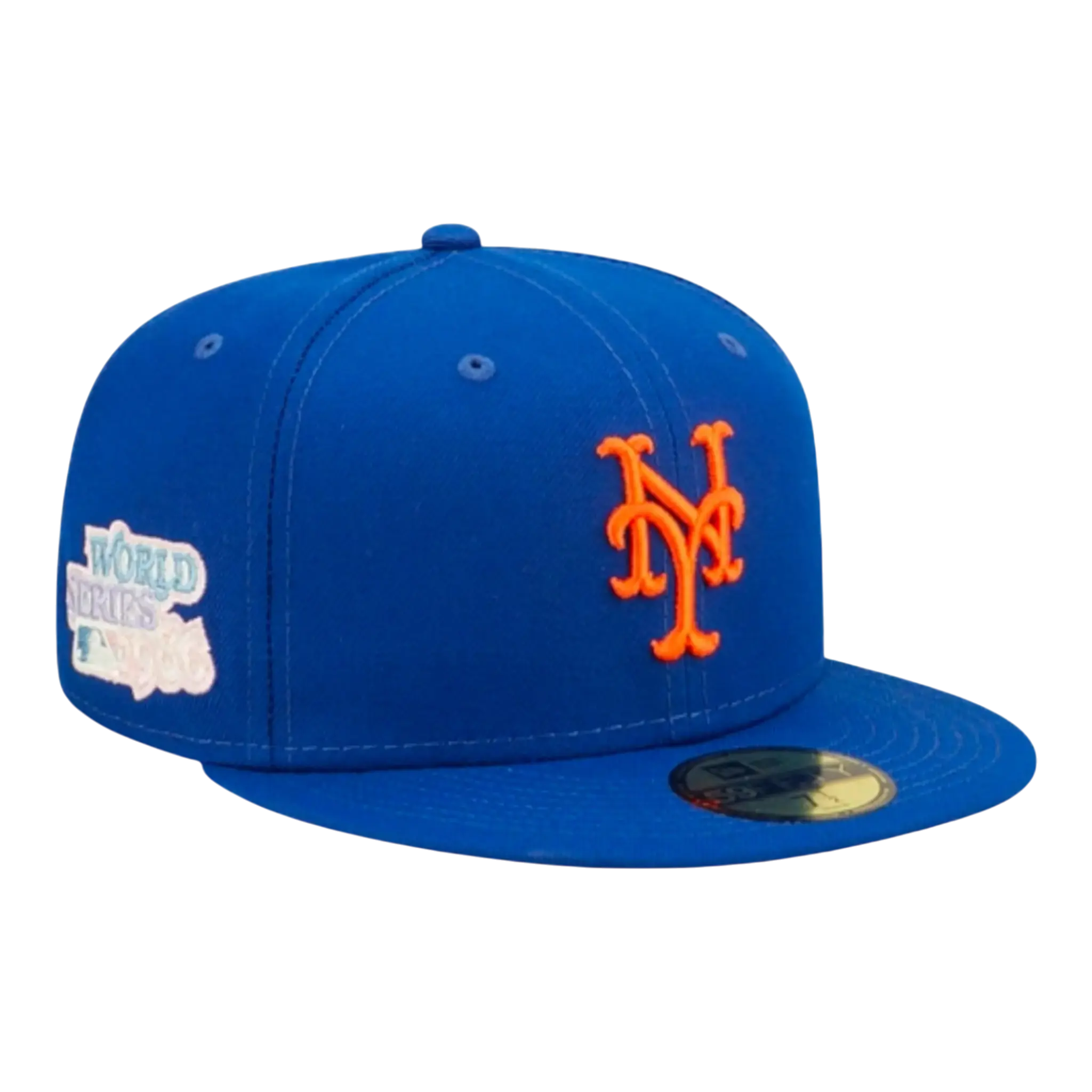 New Era 59Fifty MLB New York Mets Pop Sweat Fitted Hat Blue/Blue Men Fitted Hat