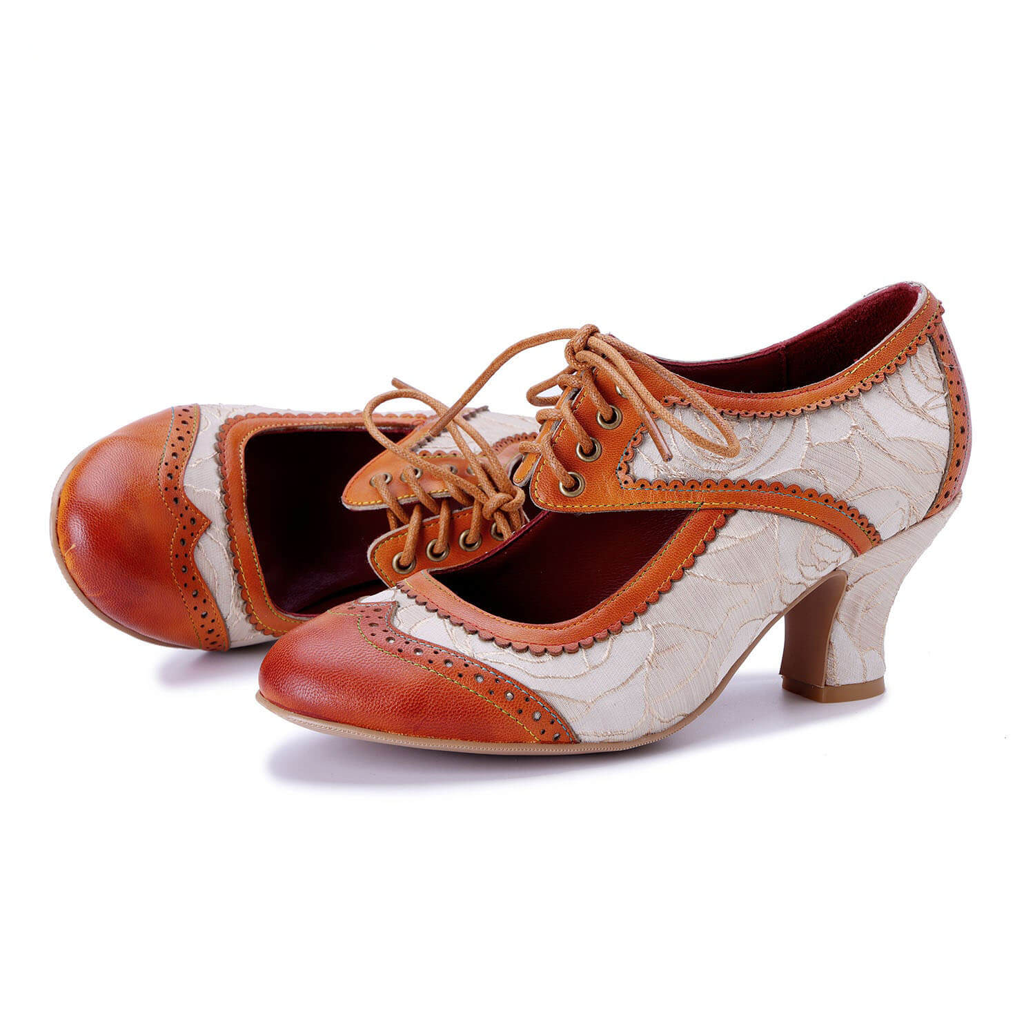 Colorstepshoes Vintage Chic Oxford Shoes