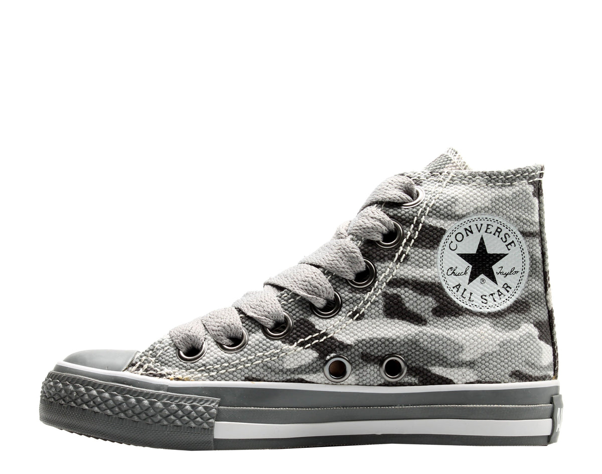 Converse Chuck Taylor All Star Hi Sneakers — Camo/Black/Charcoal/Grey – product view 3