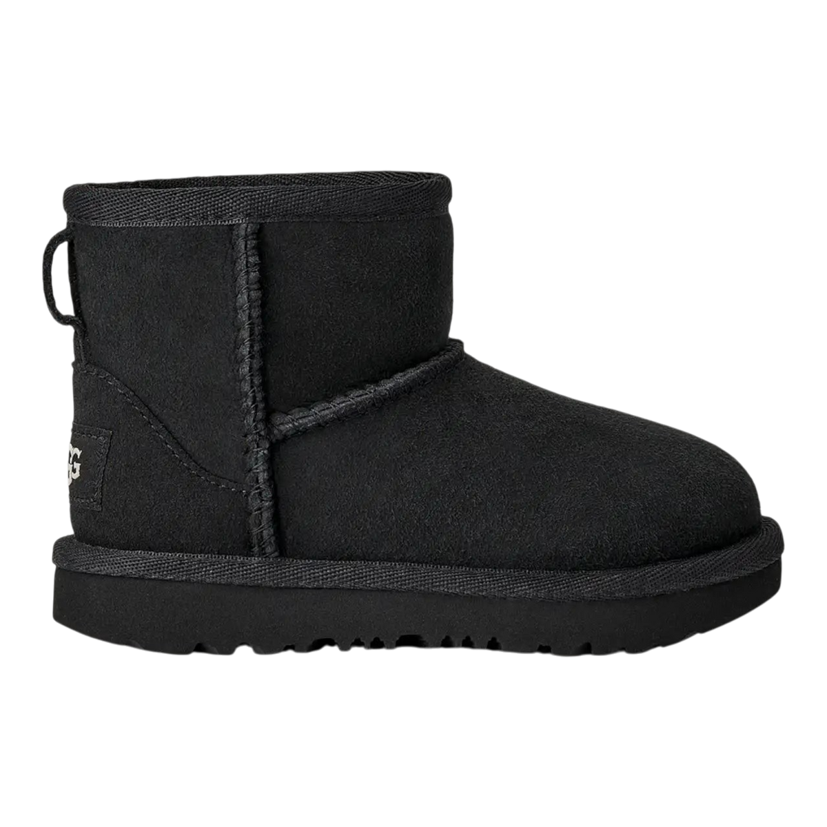 UGG Classic Mini II Toddlers' (TD) Boots — Black Sheepskin