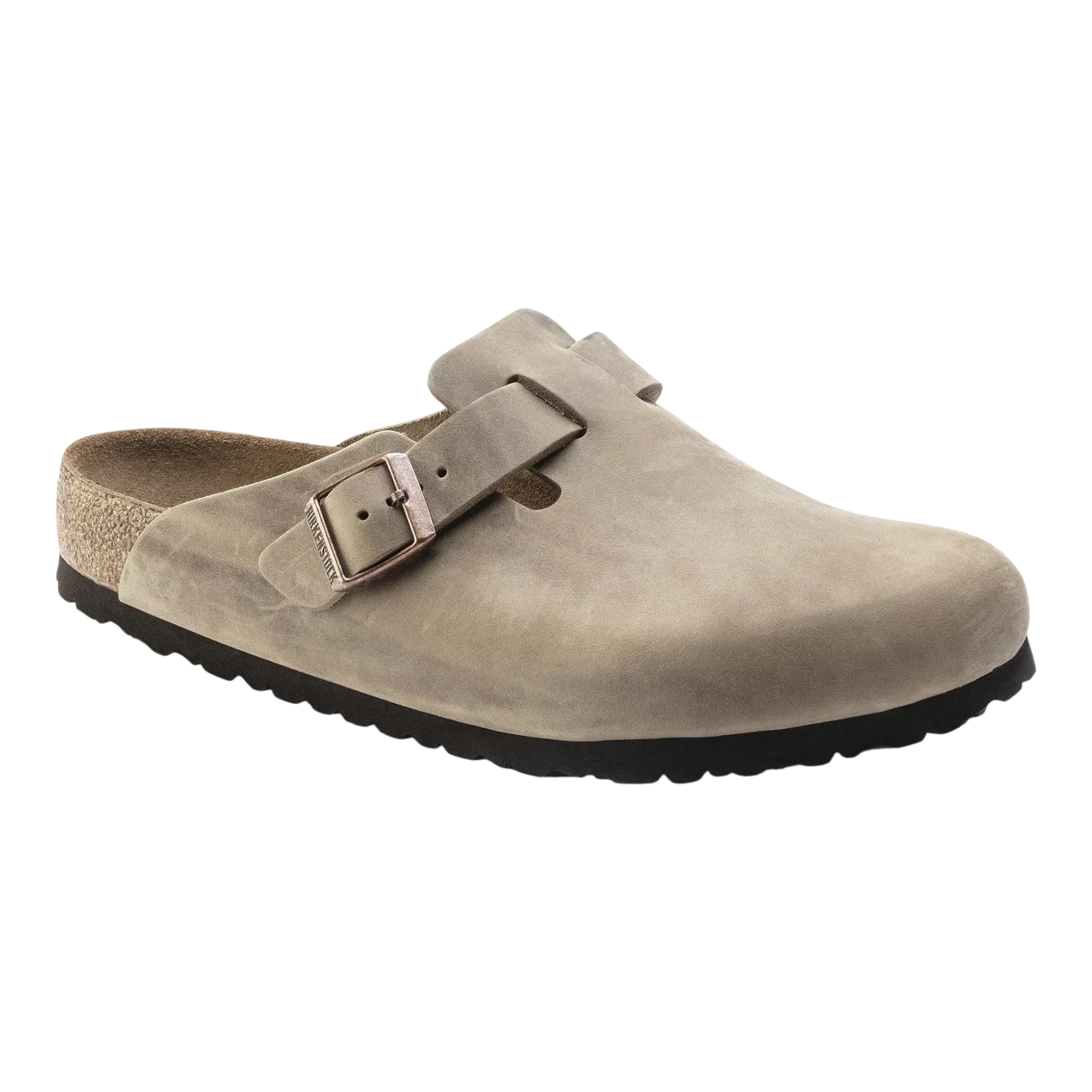 Birkenstock Boston Soft Footbed Unisex Clogs — Tobacco Brown Oiled Leather