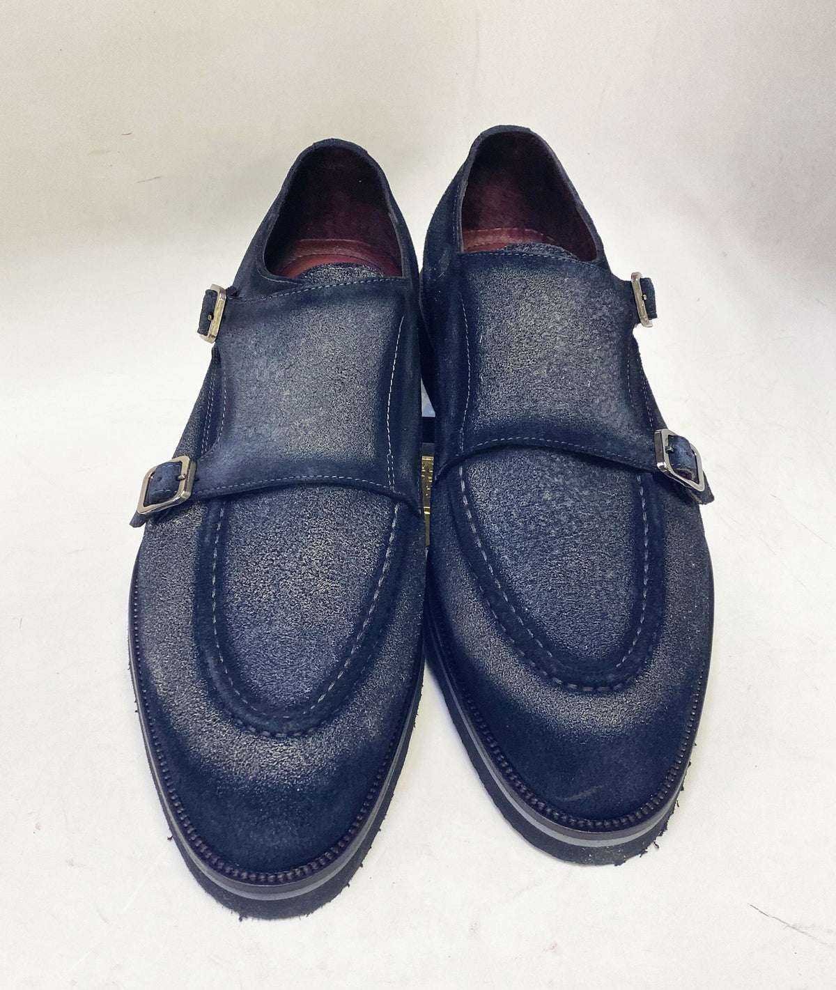 C&E Fashions C Collection Suede Monkstrap Shoe - Grey – product view 3