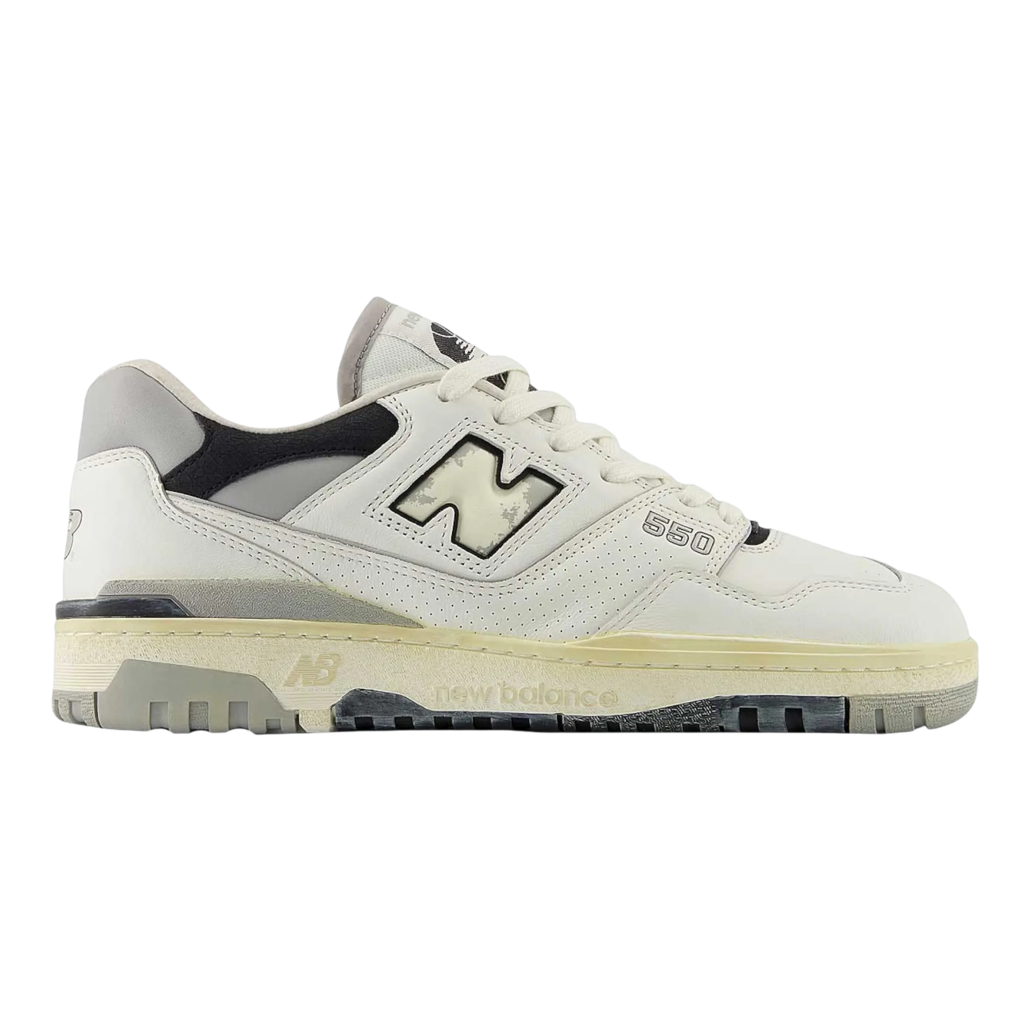 New Balance 550 Men Sneaker White Grey Black