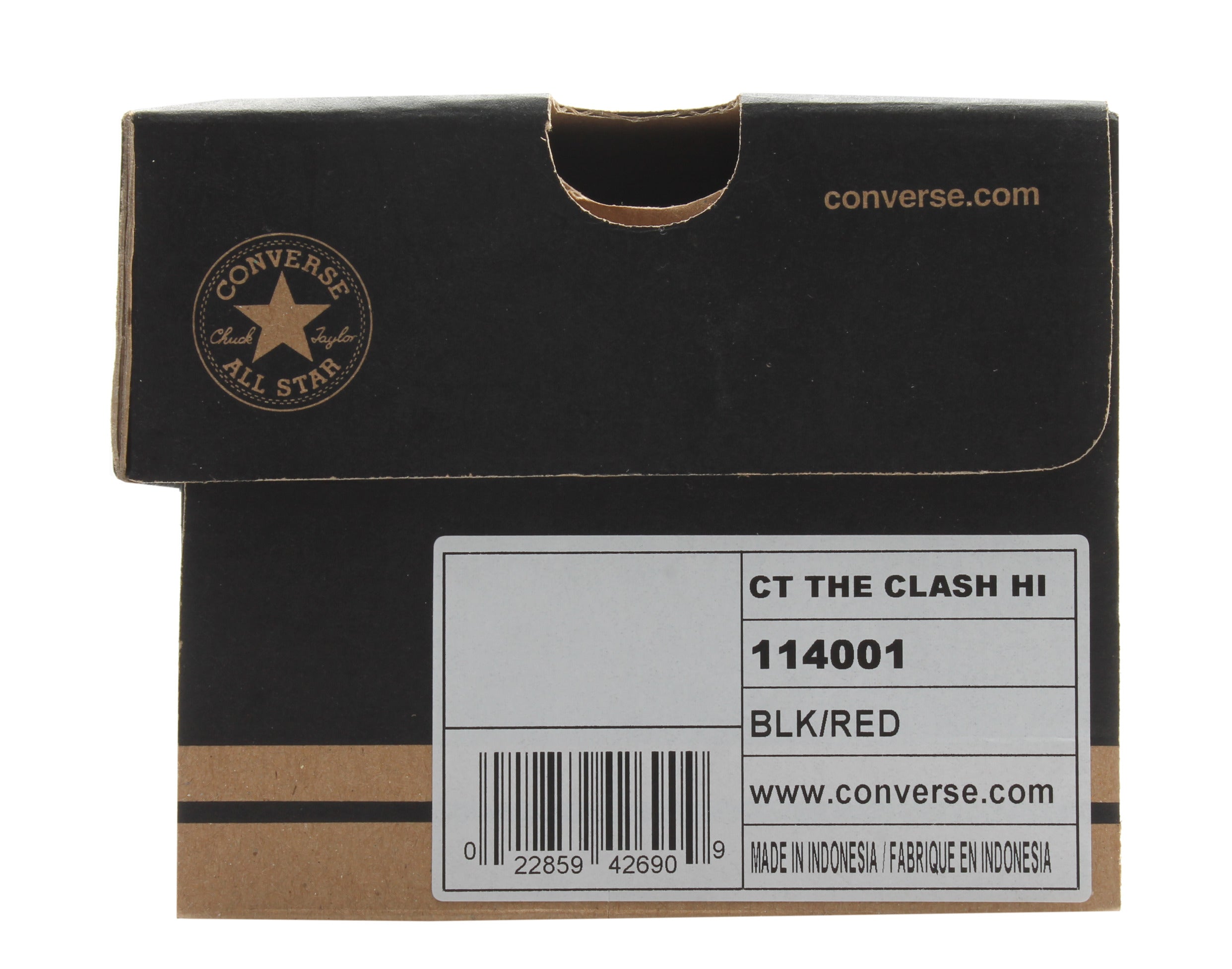 Converse Chuck Taylor All Star The Clash 2 Hi Sneakers — Black/Red