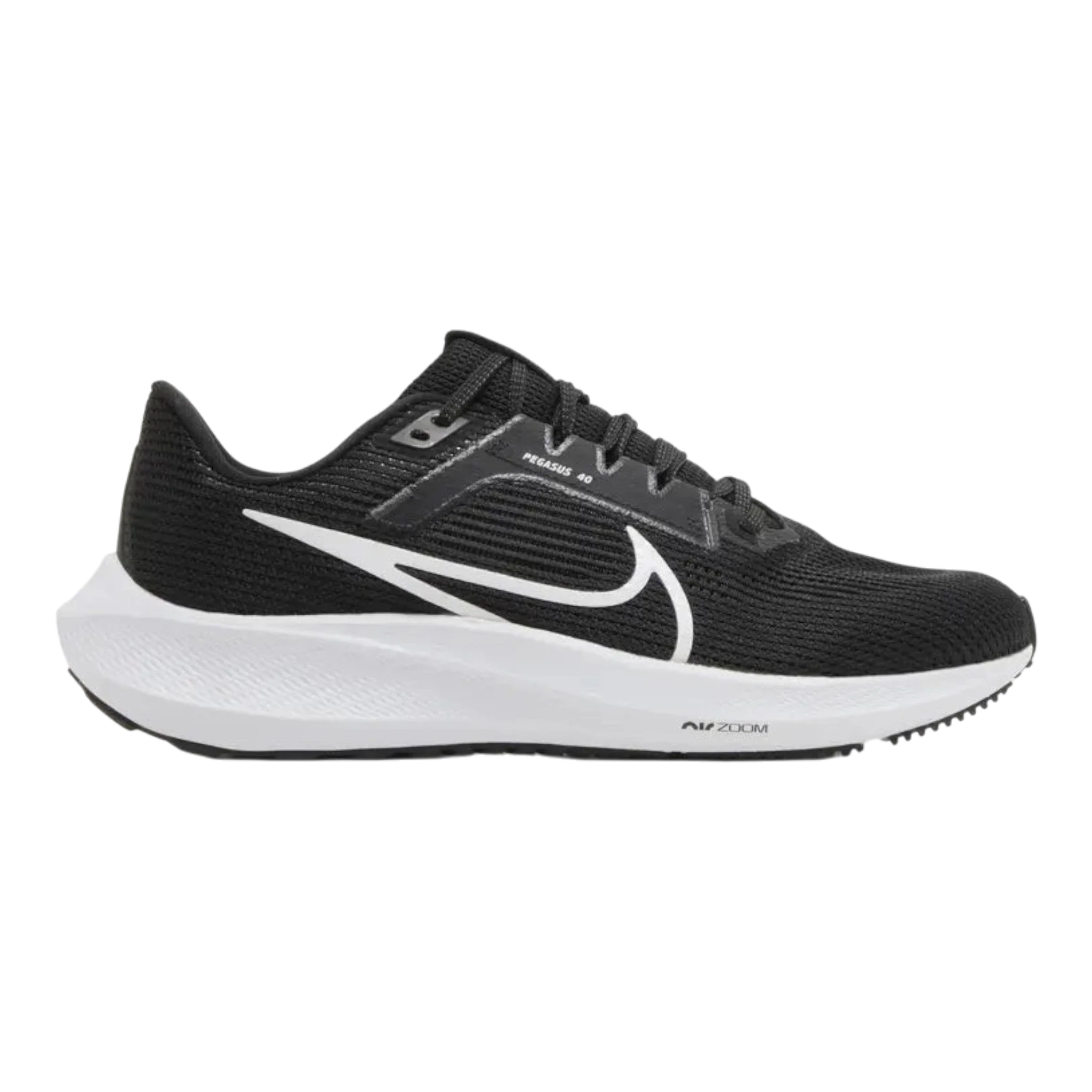 Nike Pegasus 40 Women's Running Sneakers — Black/White