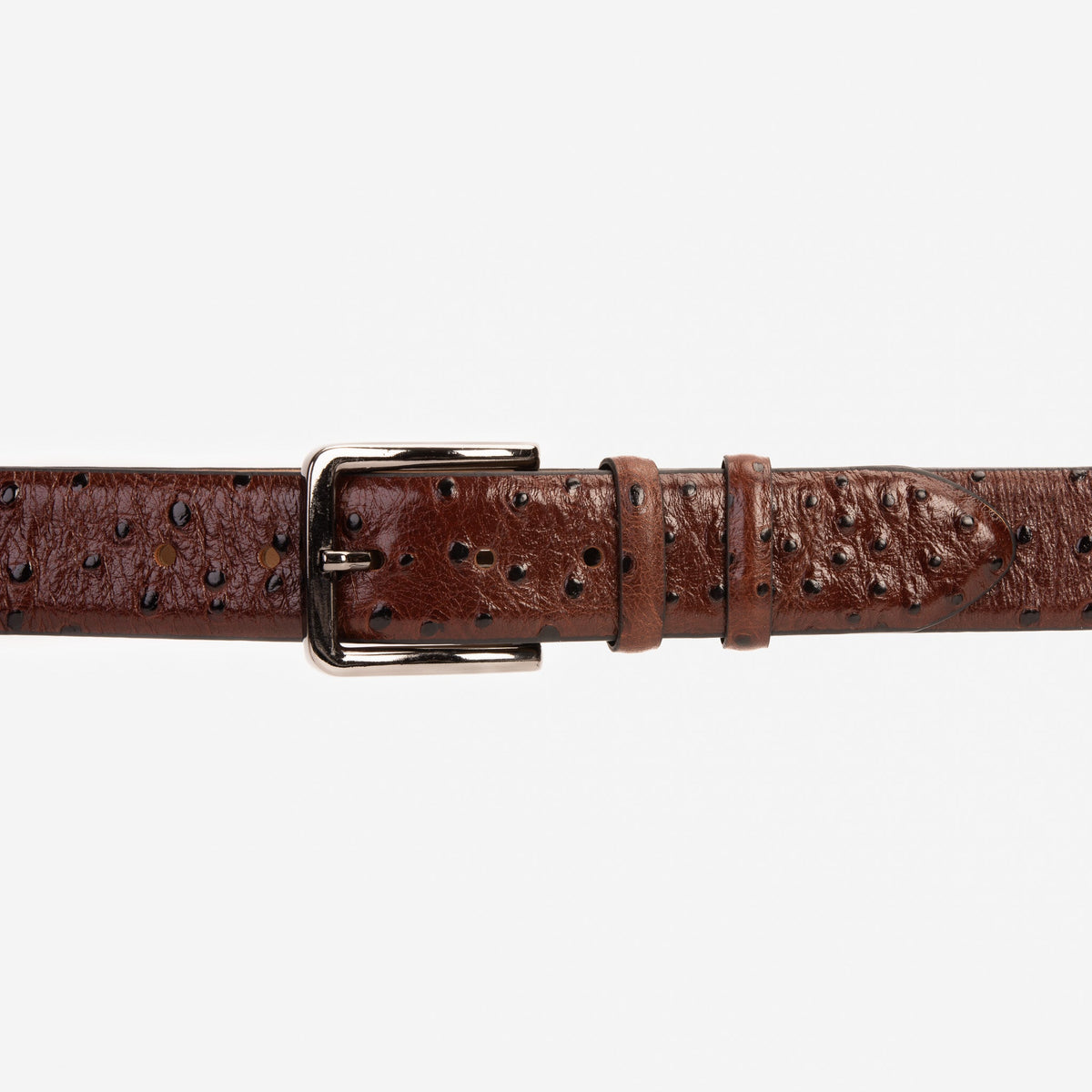 Vinci Leather The Johannesburg Brown Leather Belt – product view 2