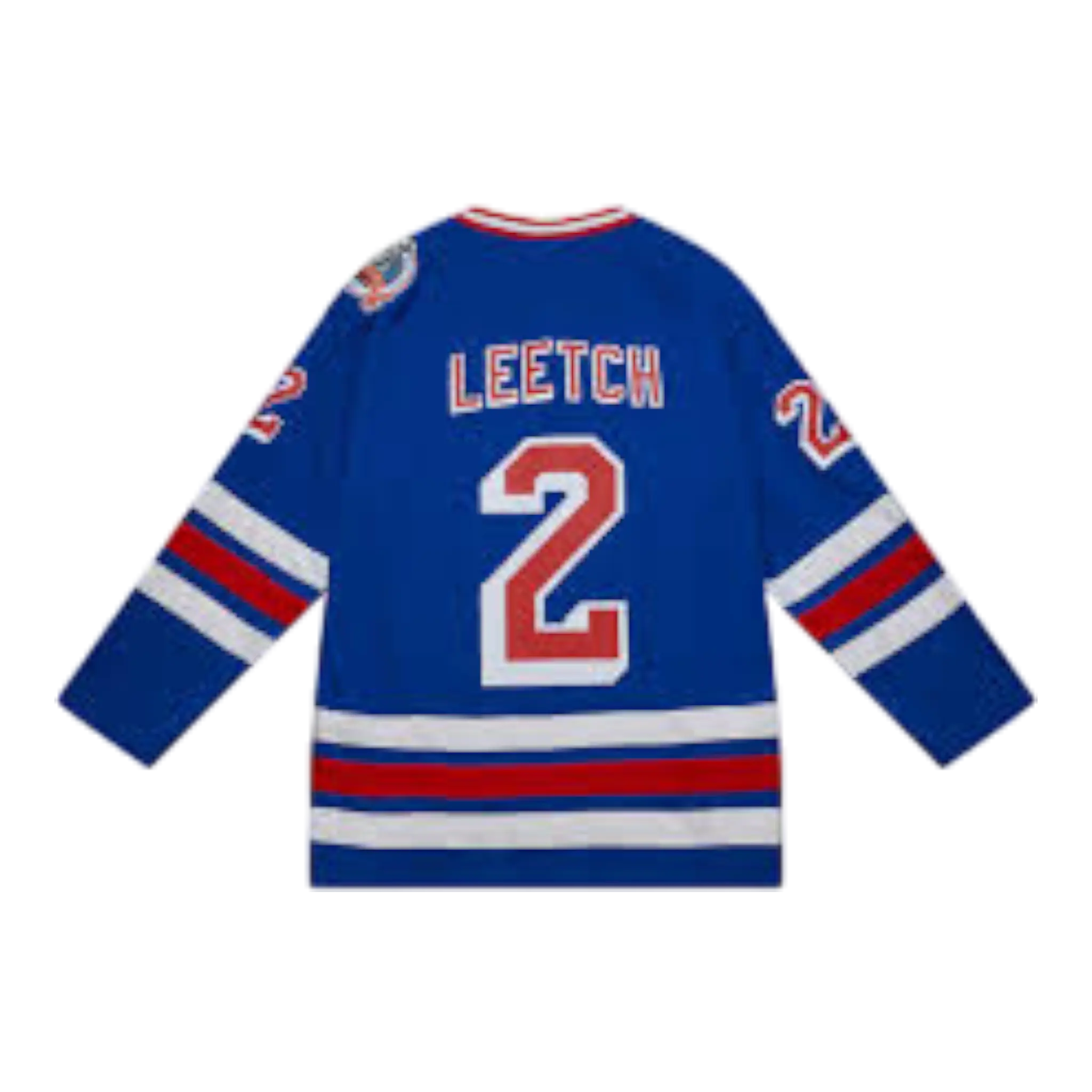 Mitchell & Ness Blue Line Brian Leetch New York Rangers 1993 Men's Jersey — Royal Blue