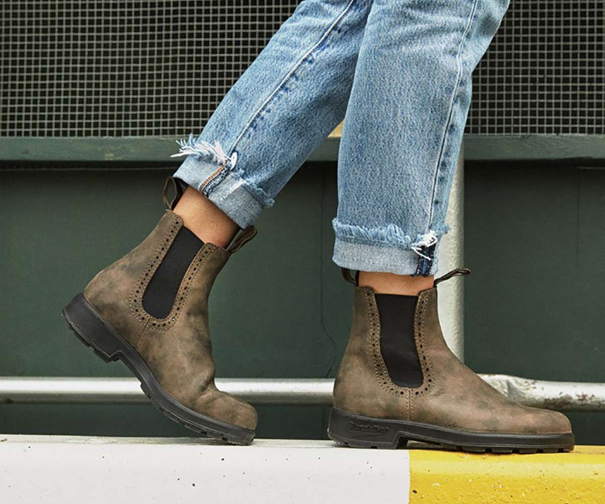 Blundstone 1351 WOMEN'S ORIGINALS HIGH TOP BOOTS Rustic Brown – product view 2