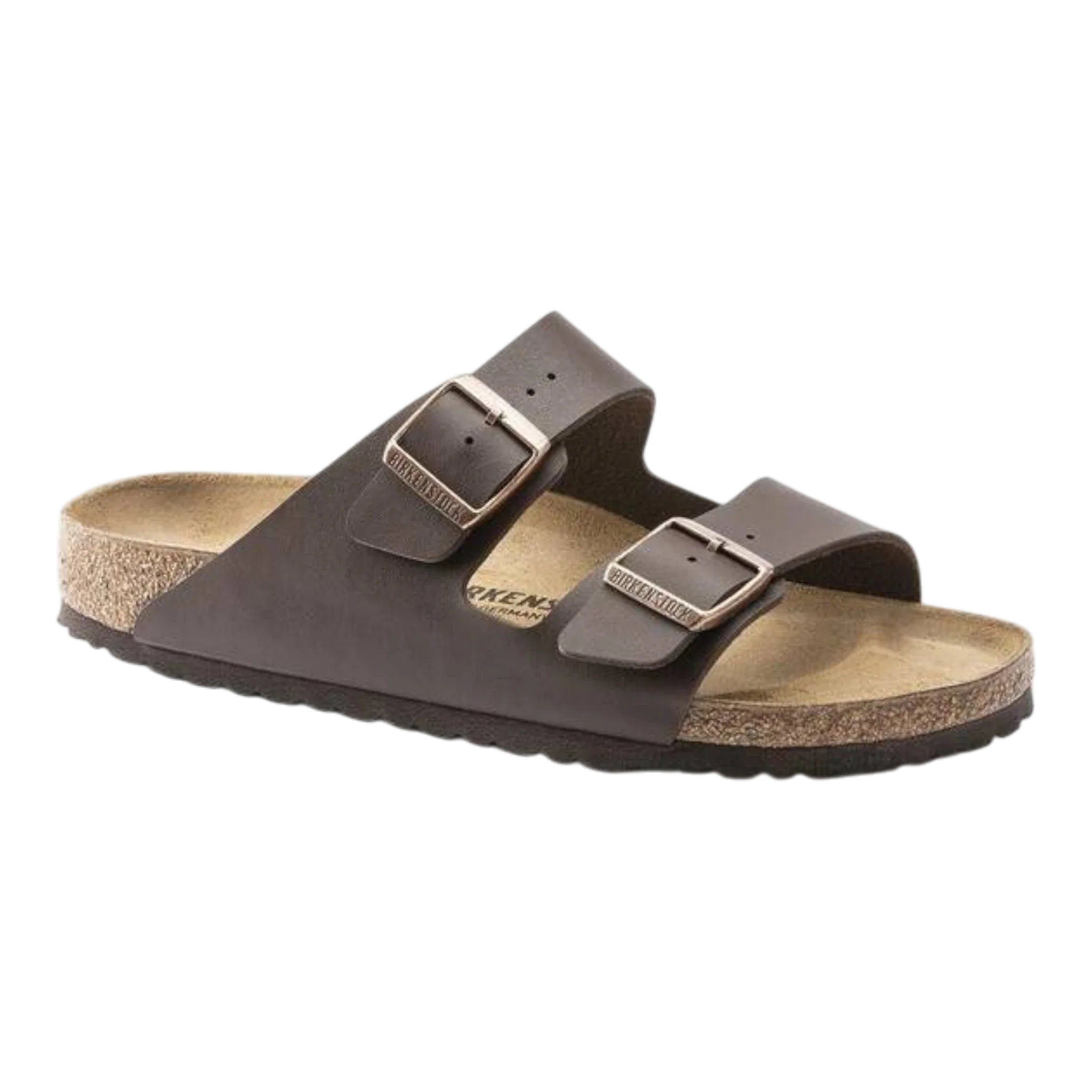 Birkenstock Arizona Unisex Sandals — Dark Brown Birko-Flor