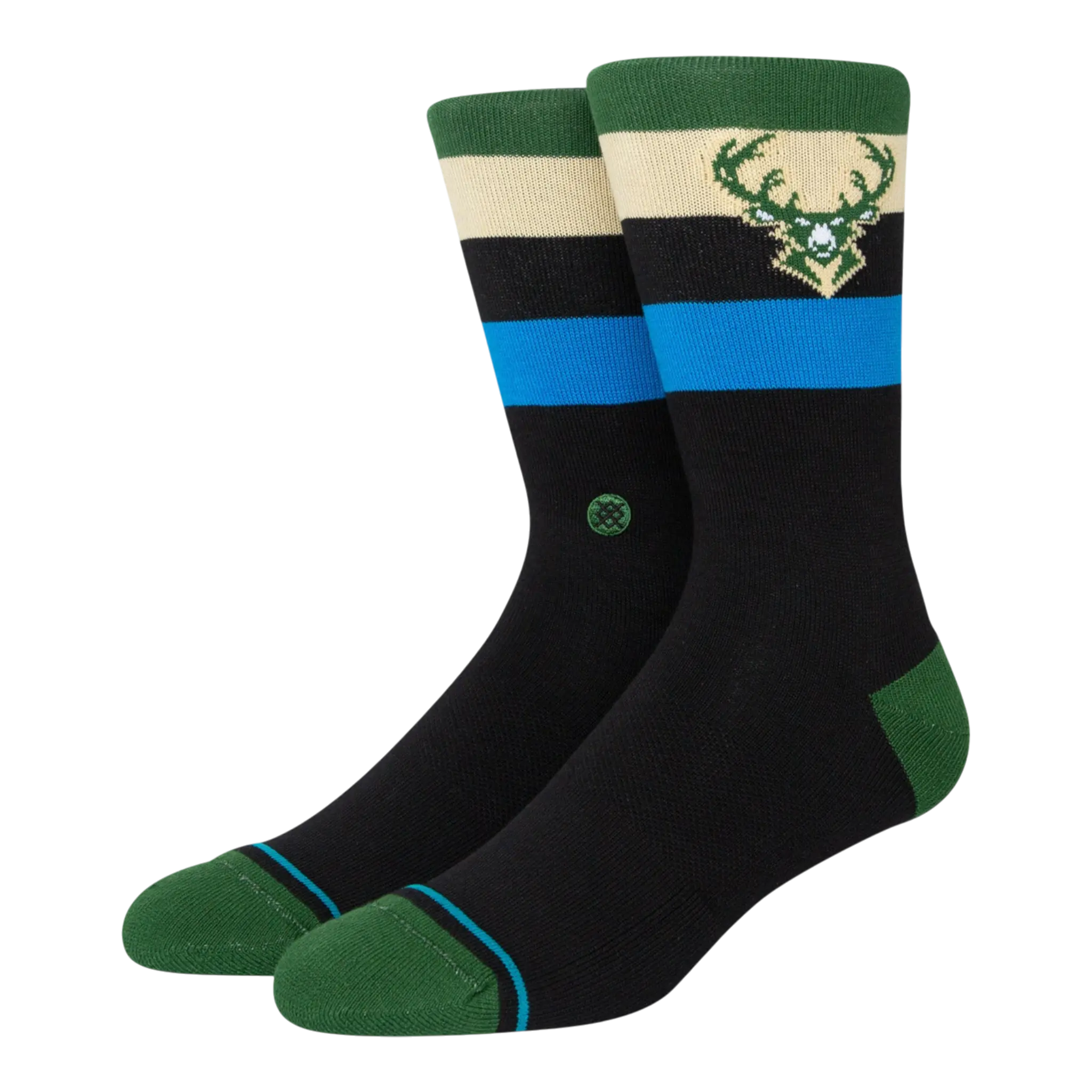 Stance Bucks ST Men's Crew Socks — Dark Green