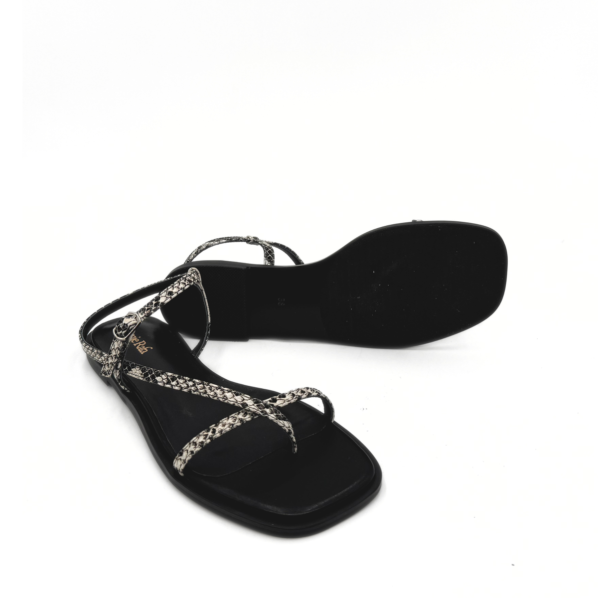 Maxy Asymmetric T-Strap Sandal
