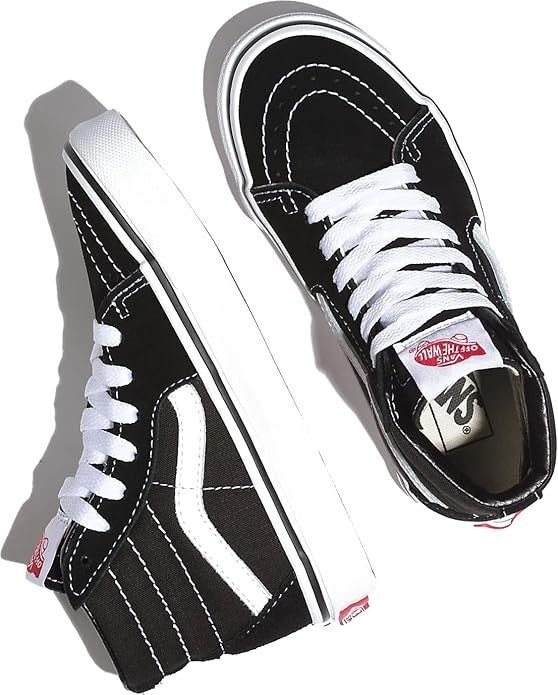 Vans UY Sk8 Hi VD5F6BT Trainers Kids' Sneakers β Black/White Leather High-Top