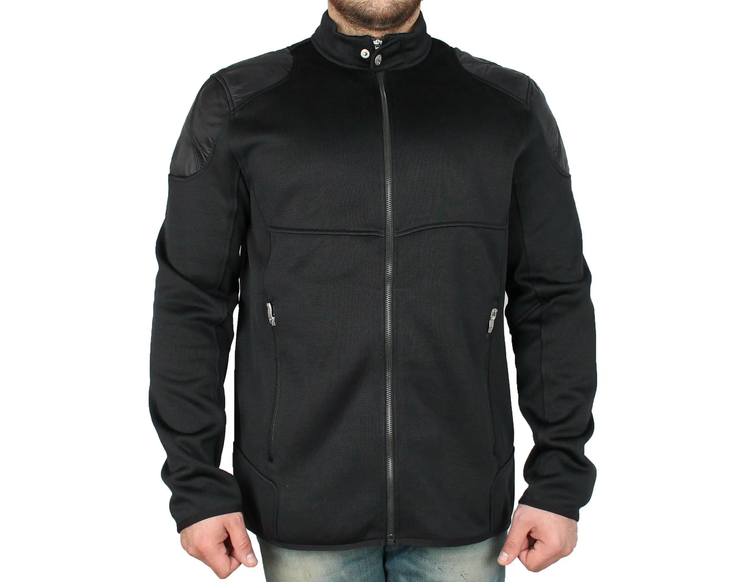 Spyder Slider Full Zip Men's Jacket — Black