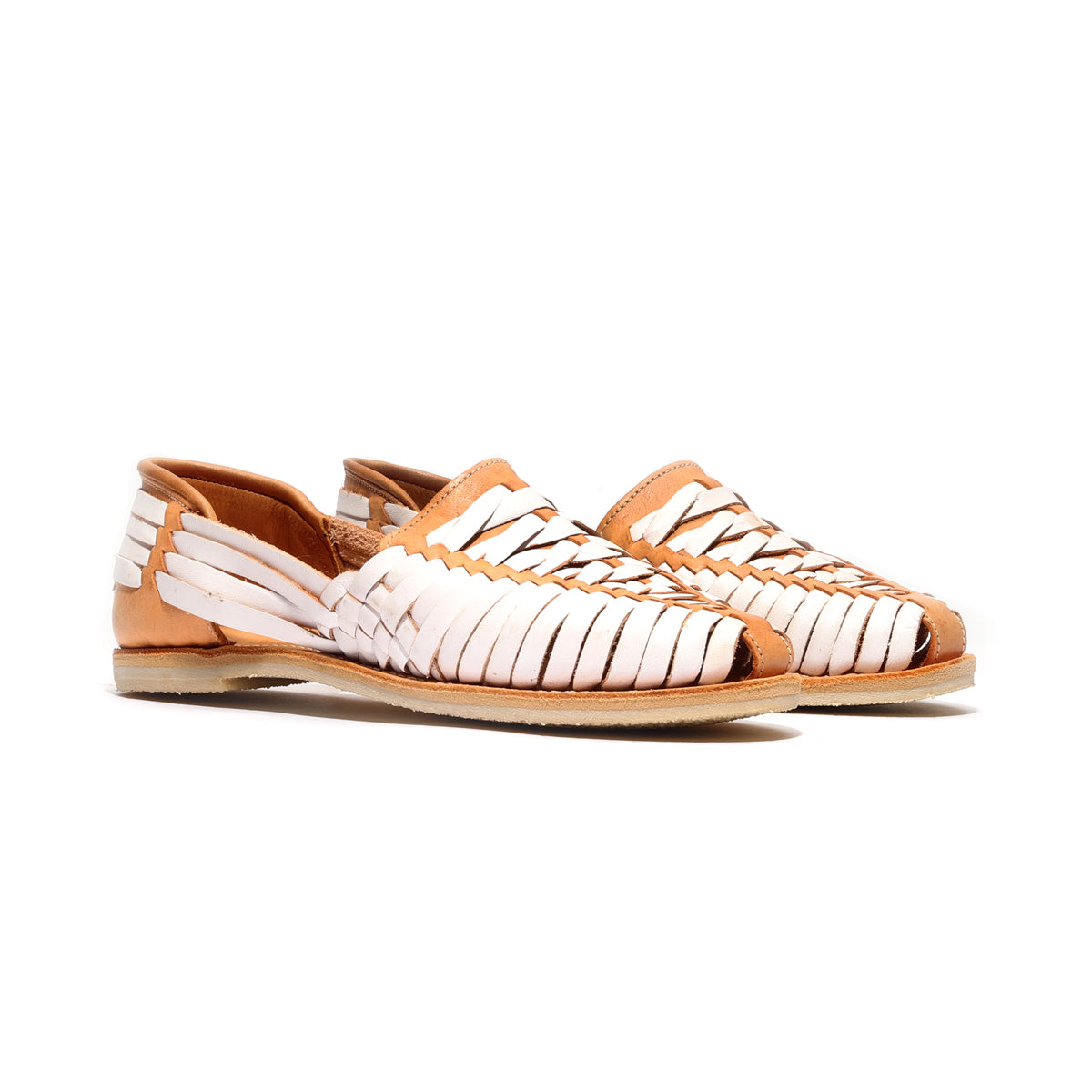 Bottomless Co. Cross Woven Huarache Horchata – product view 2