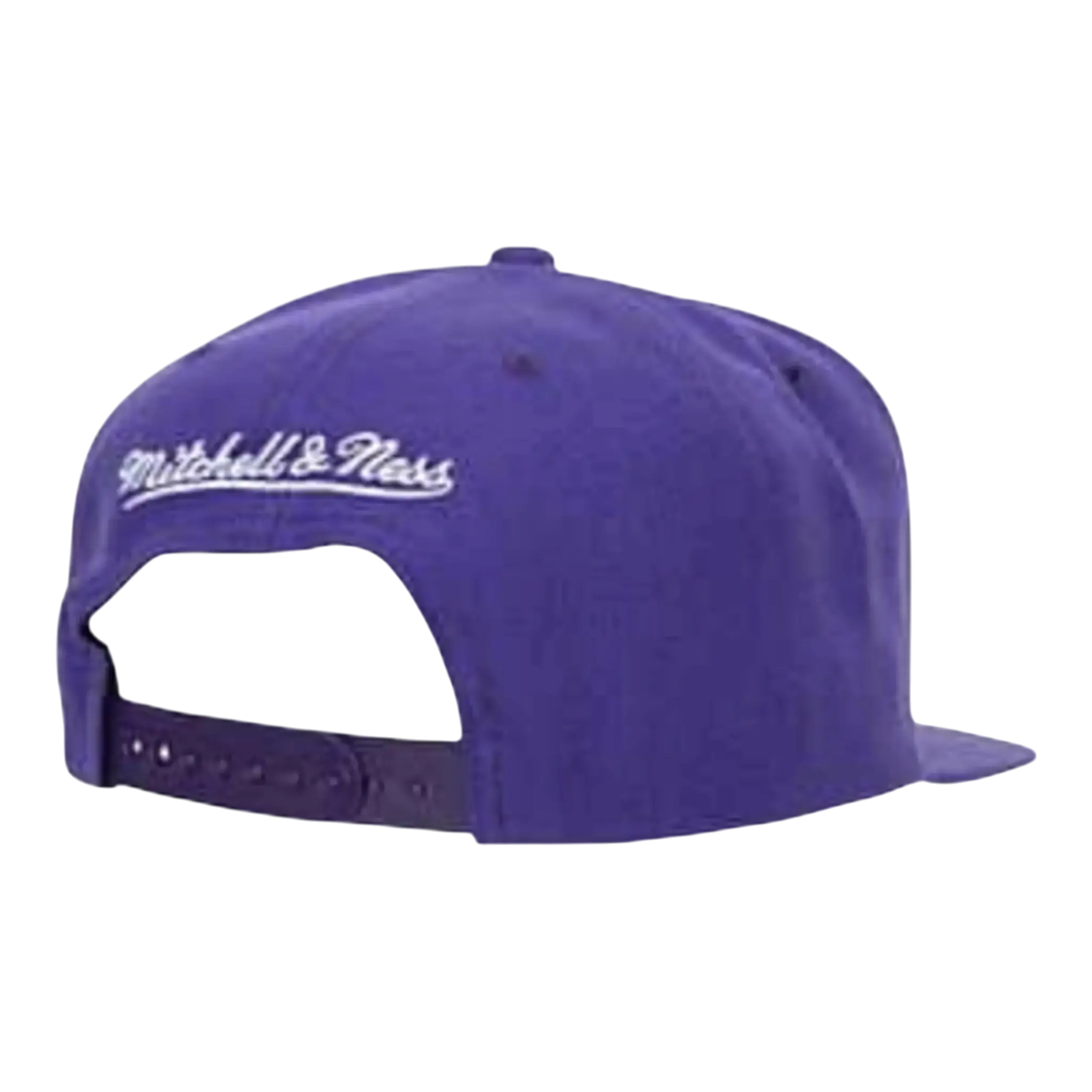 Mitchell & Ness NBA Los Angeles Lakers Team Ground 2.0 Snapback Hat — Purple Adjustable Cap