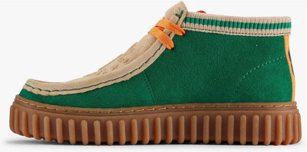 Clarks Originals Torhill Hi ST Men's Green Combi Suede 26181026 — product view 2