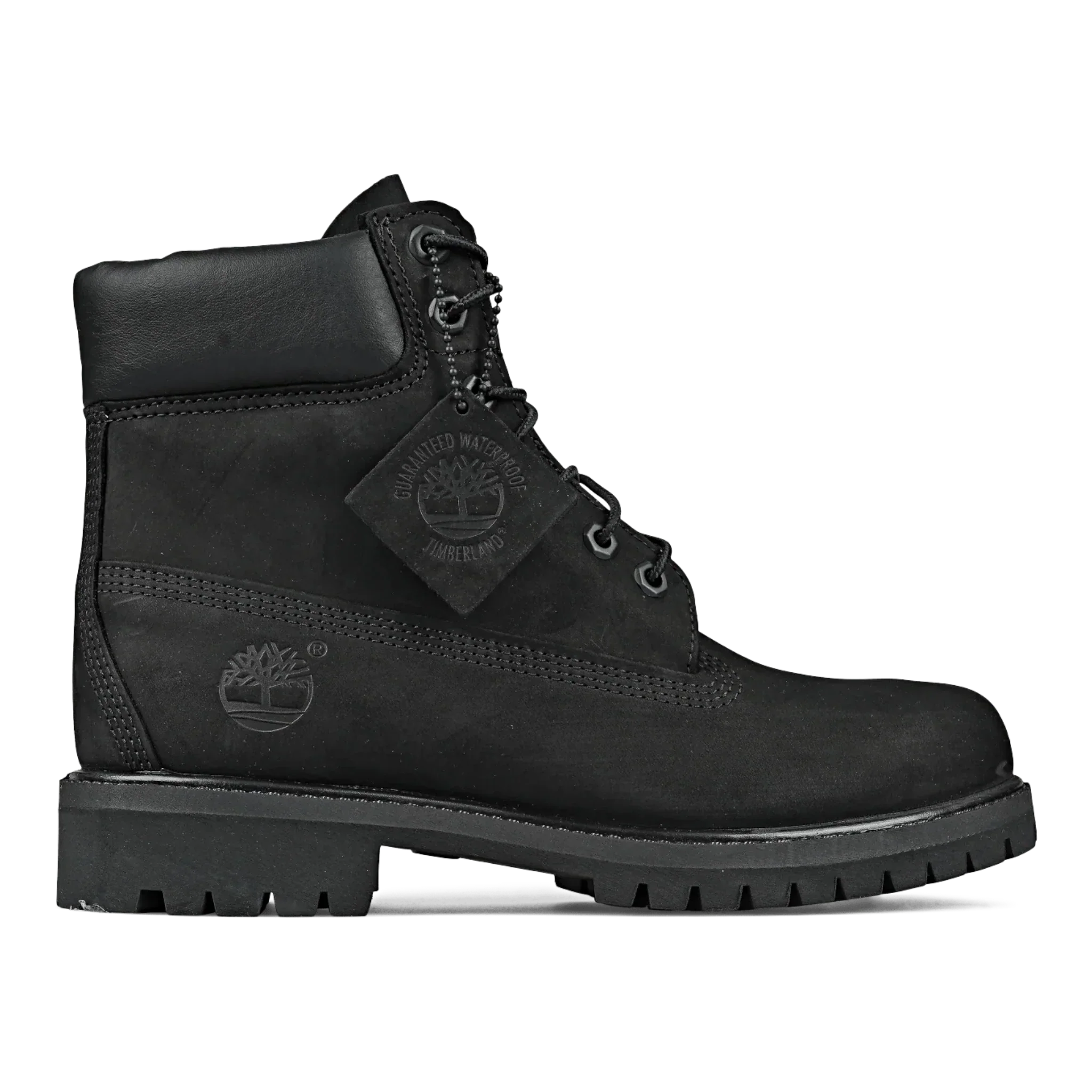 TIMBERLAND PREMIUM 6 INCH LACE UP WATERPROOF BOOT WOMEN BLACK