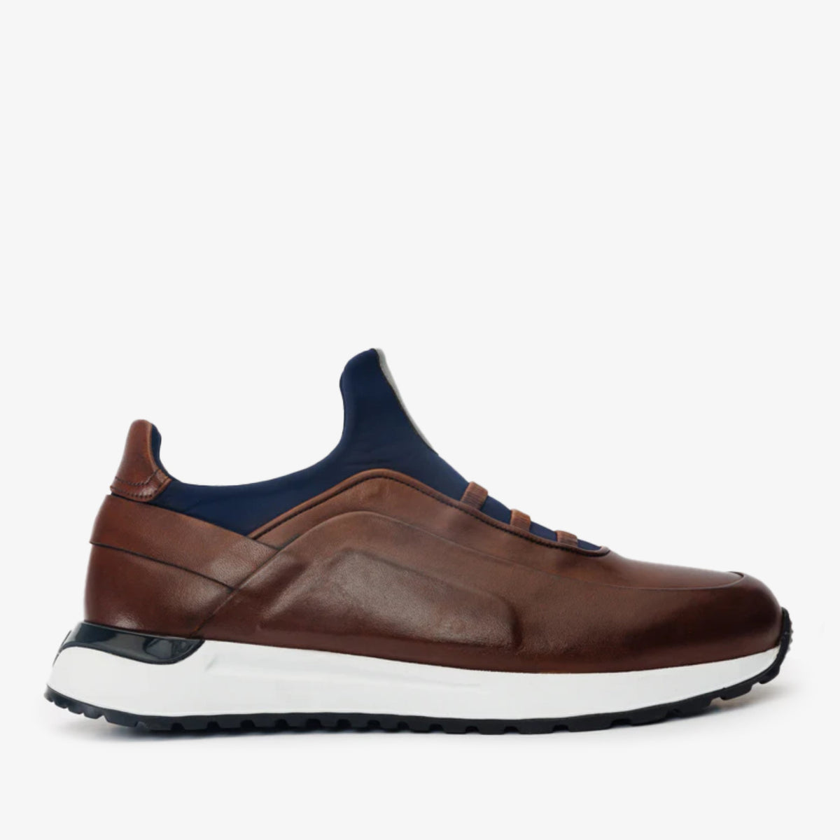 Vinci Leather The Sonoma Tan Leather Men Sneaker – product view 1