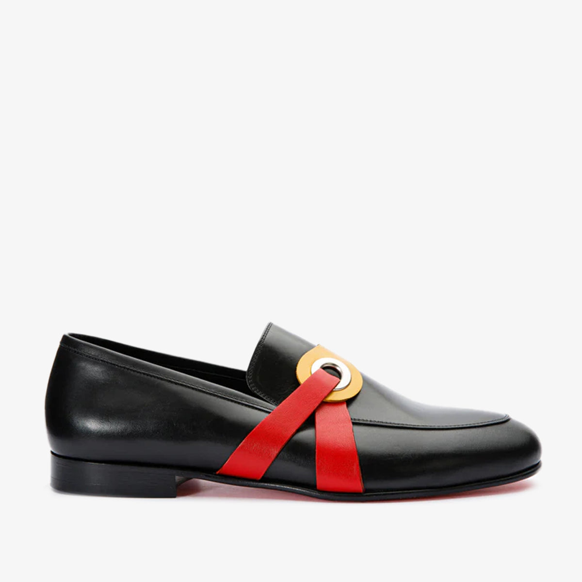 Vinci Leather The Jackie Black Bit Dress Loafer Limited Edition Men Shoe – product view 1