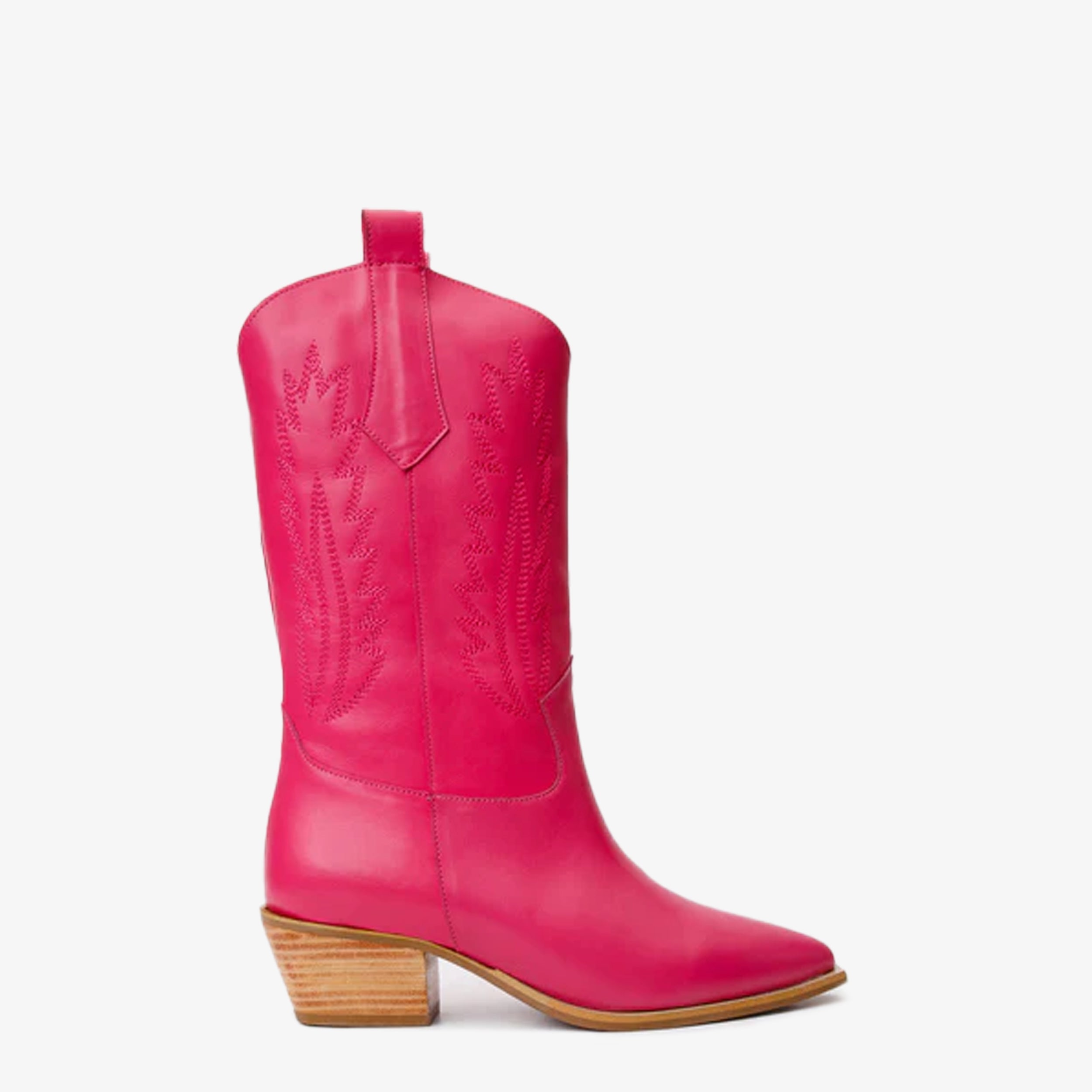 The Togg Pink Leather Cowboy Women Boot Final Sale!