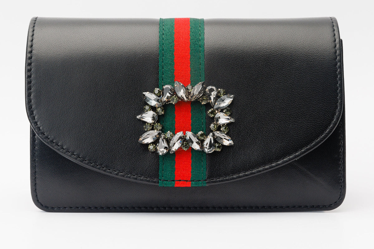 Vinci Leather The Afega Black Leather Handbag
