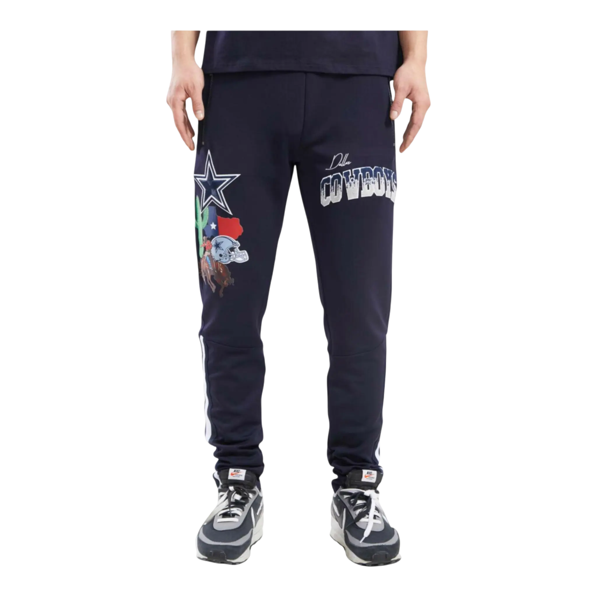 Pro Standard Dallas Cowboys Home Town Men's Track Pants — Midnight Navy