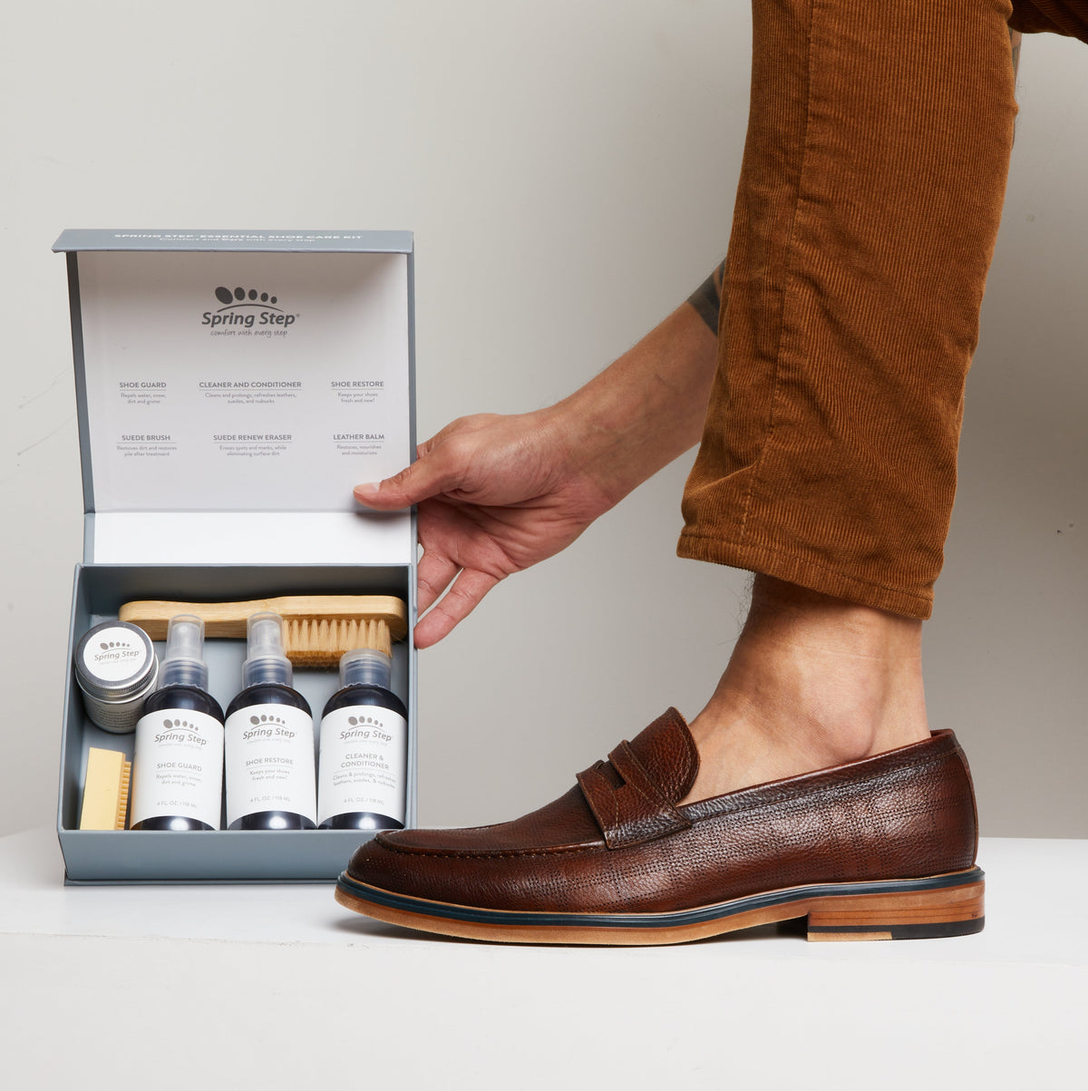 Spring Step Shoe Care Kit — product view 4