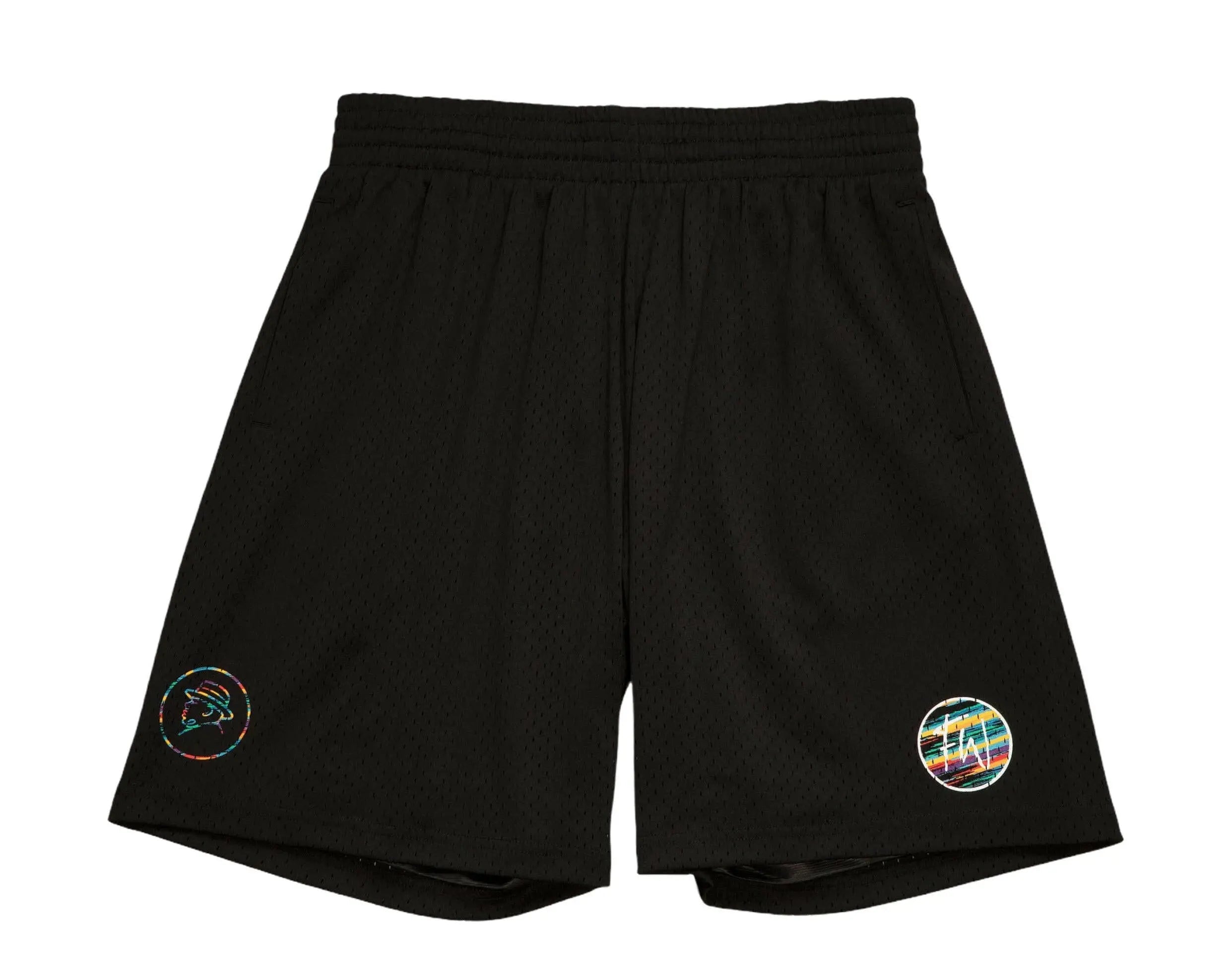 Mitchell & Ness x Frank White Mesh Men's Shorts — Black