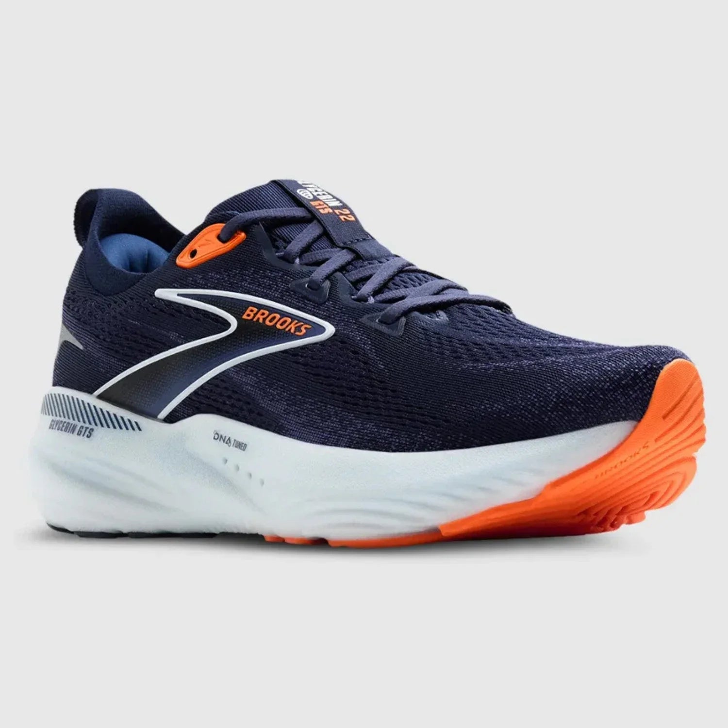 Brooks Glycerin GTS 22 12 Men's Sneakers — Peacoat/Blue Running