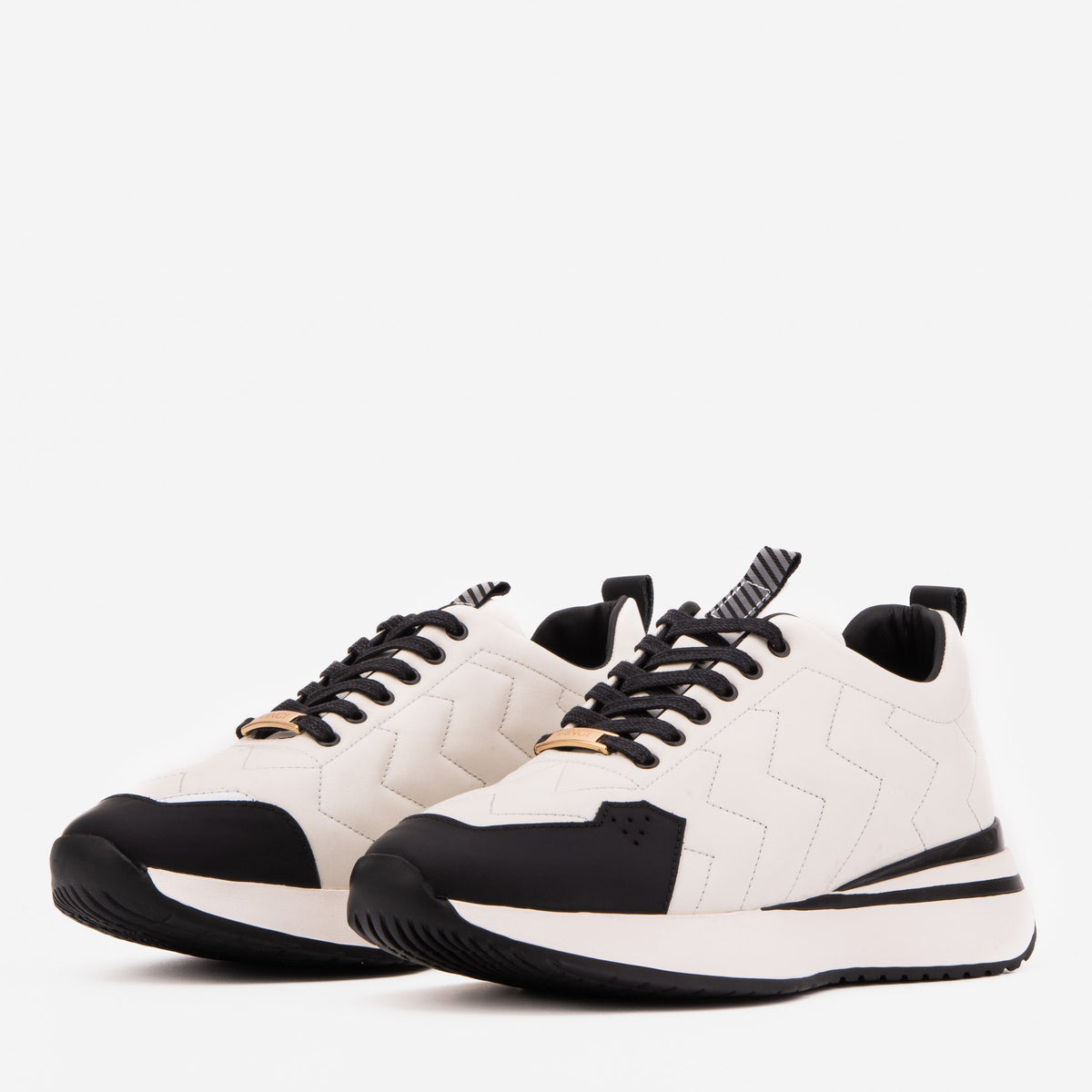 Vinci Leather The Veneto White Leather Men Sneaker – product view 2