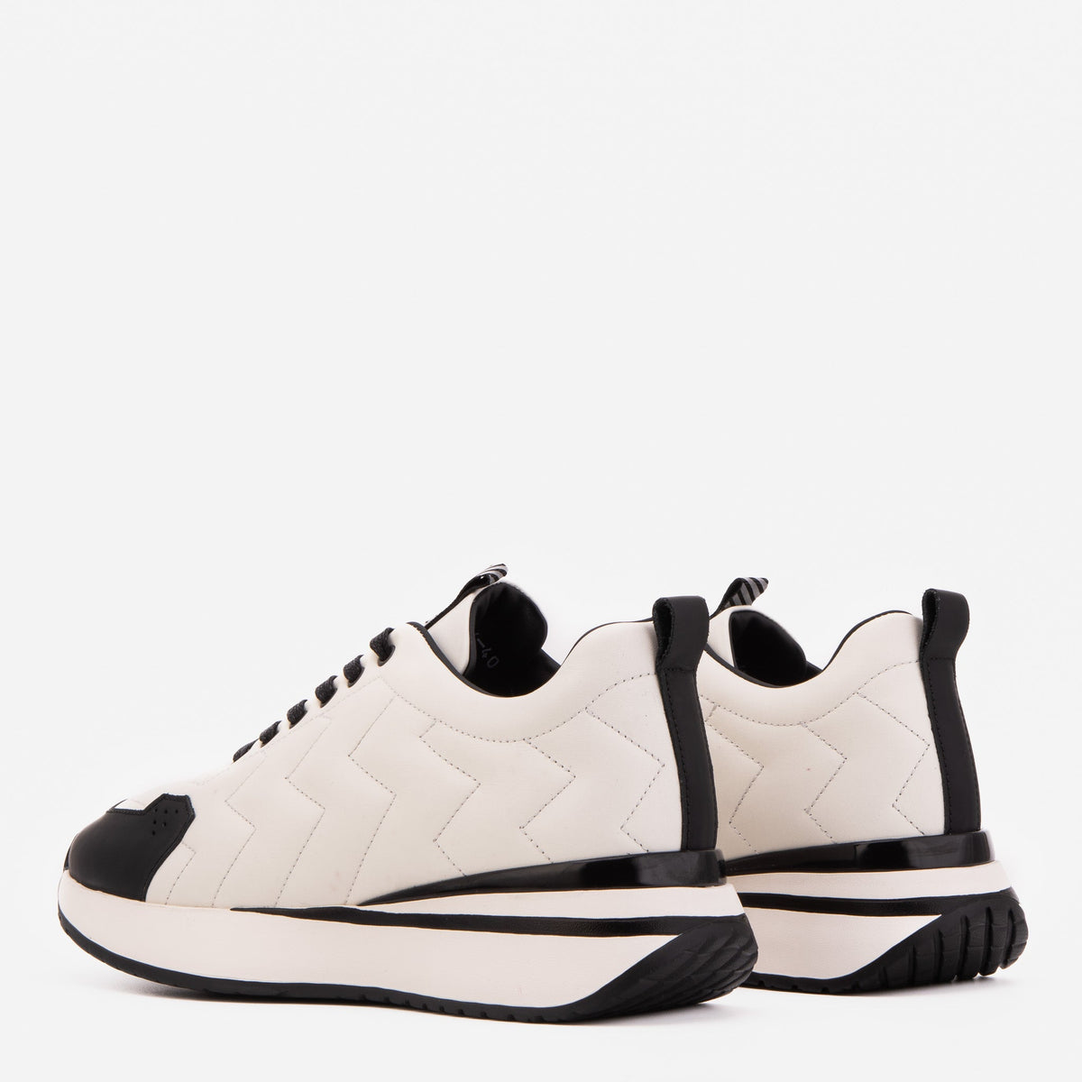 Vinci Leather The Veneto White Leather Men Sneaker – product view 4