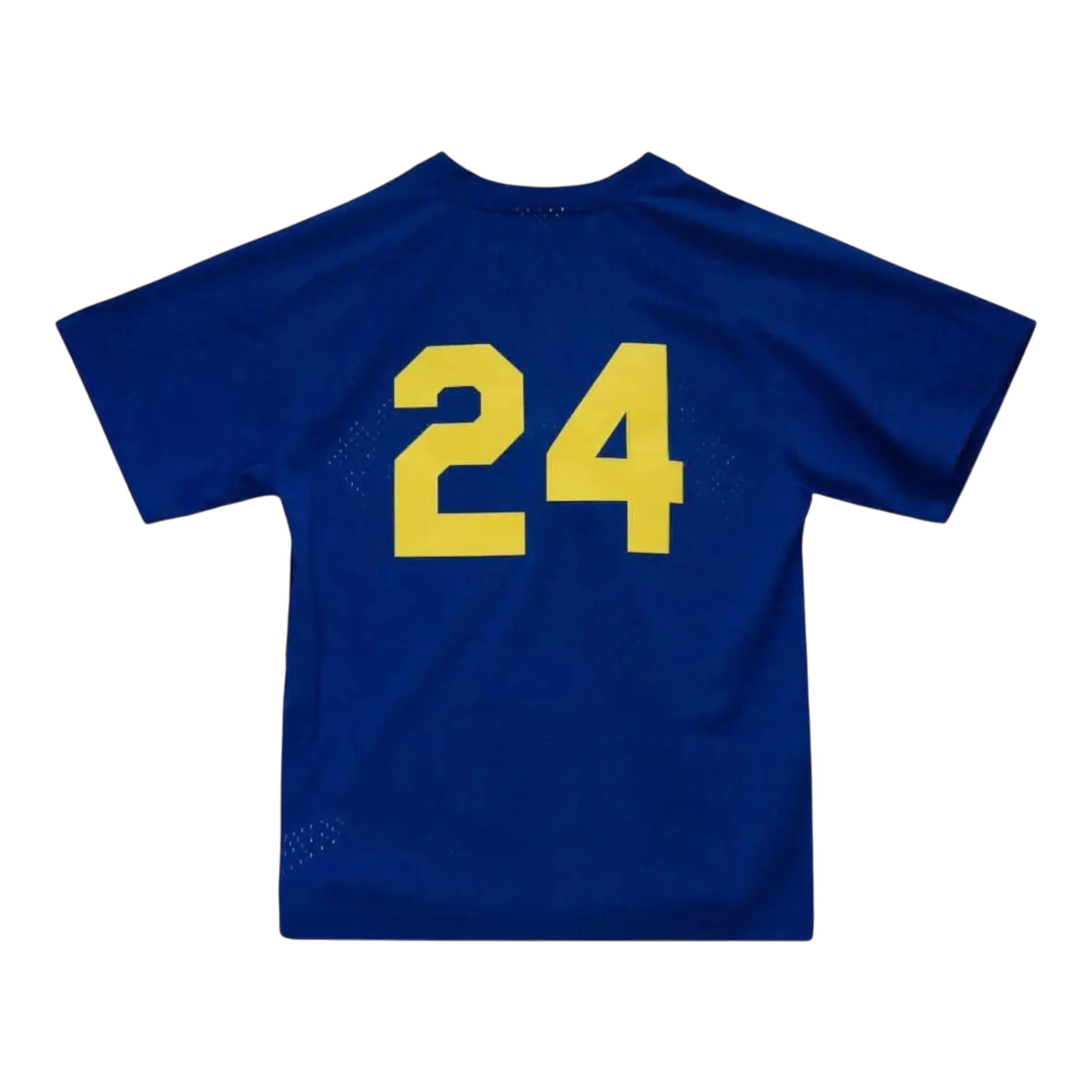 Mitchell & Ness Authentic Mesh BP Seattle Mariners 1991 Ken Griffey Jr. Men's Baseball Jersey — Dark Royal