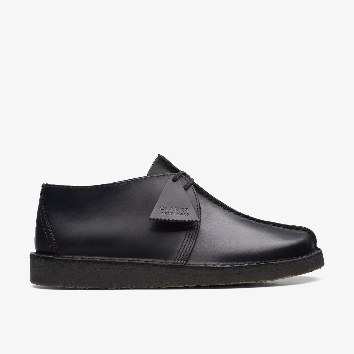 Clarks Originals Desert Trek Men's Black Leather 26113555