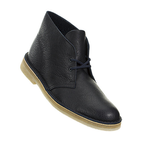 Clarks Originals Desert Boot Men's Navy Blue Leather 26125548