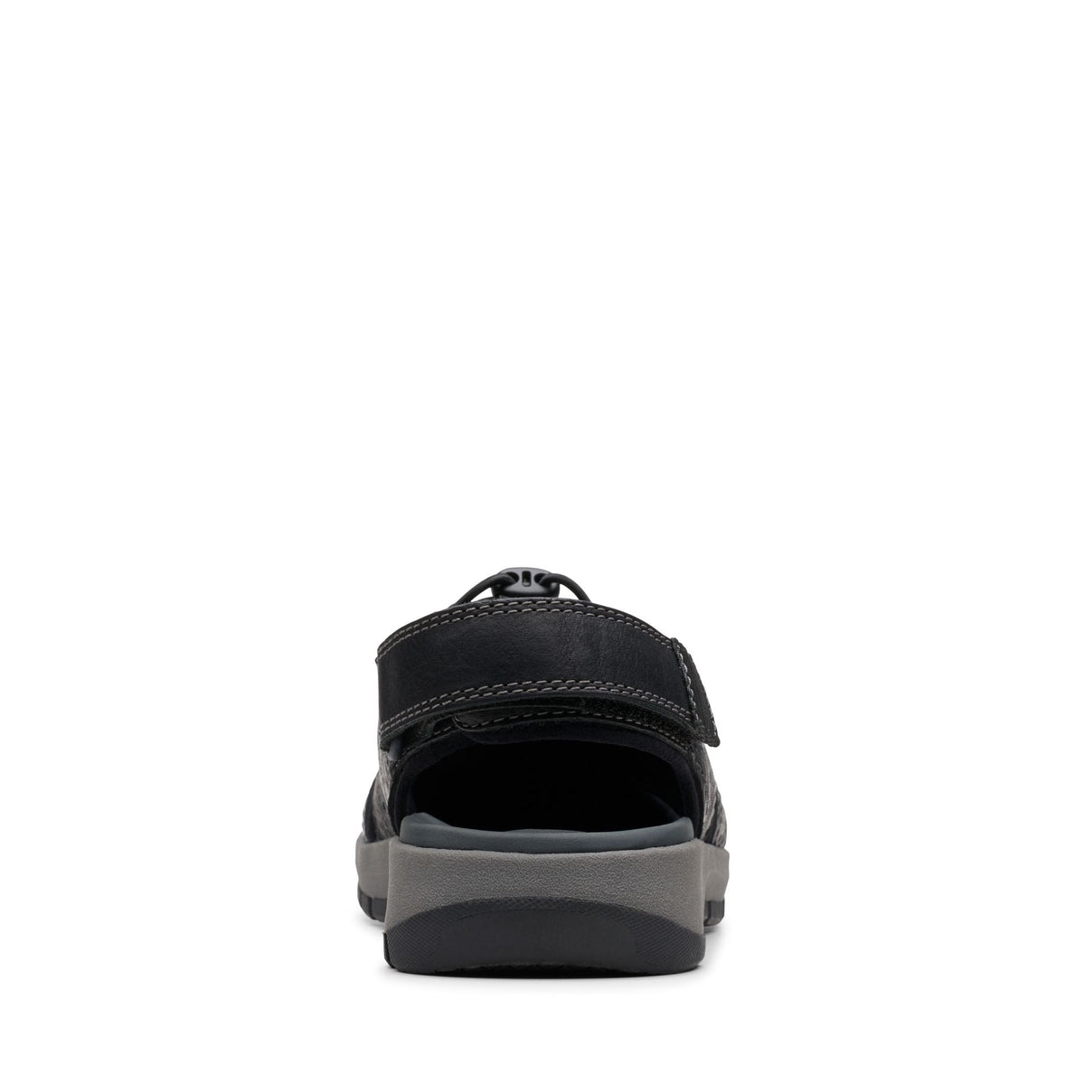 Clarks Brixby Cove Men's Black Leather 26133891 — top view
