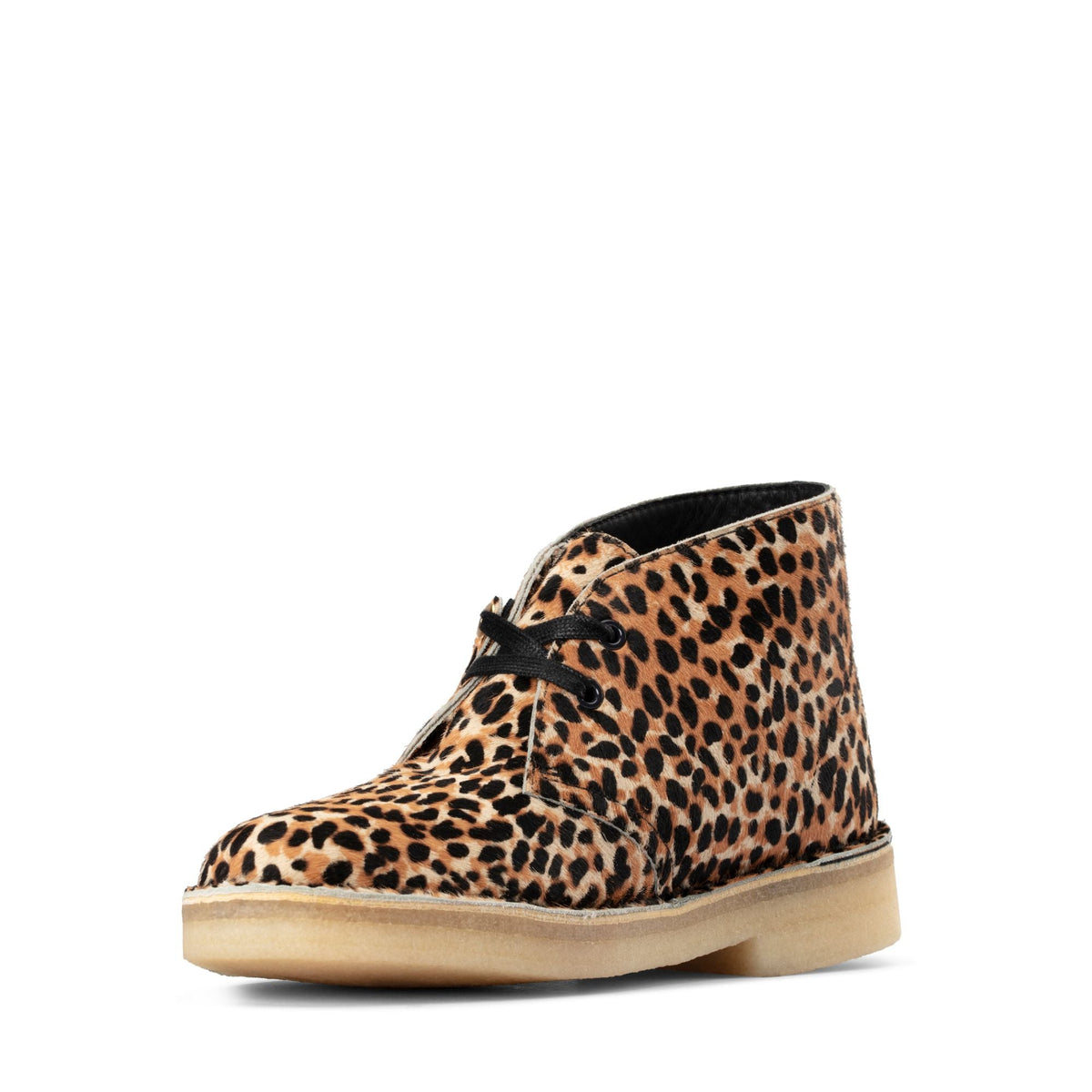 Clarks Originals Desert Boot Women's Leopard Print 26154161 — sole view